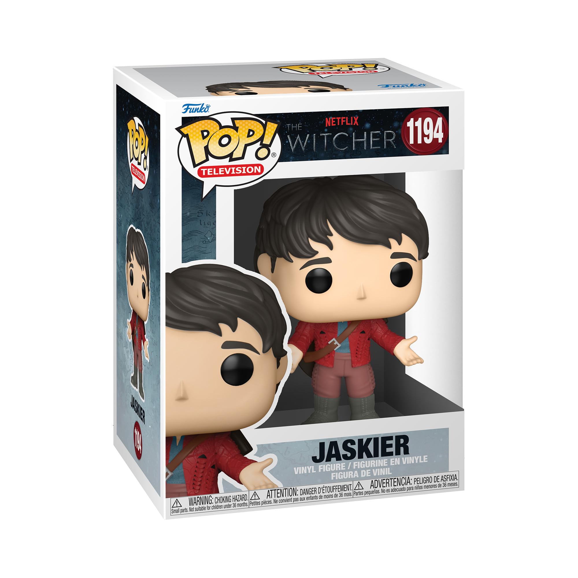 Funko Pop! Tv: Witcher - Jaskier - (Red Outfit) - The Witcher - El Brujo - Figura De Vinilo Coleccionable - Idea De Regalo- Mercancia Oficial - Juguetes Para NiñOs Y Adultos - Tv Fans