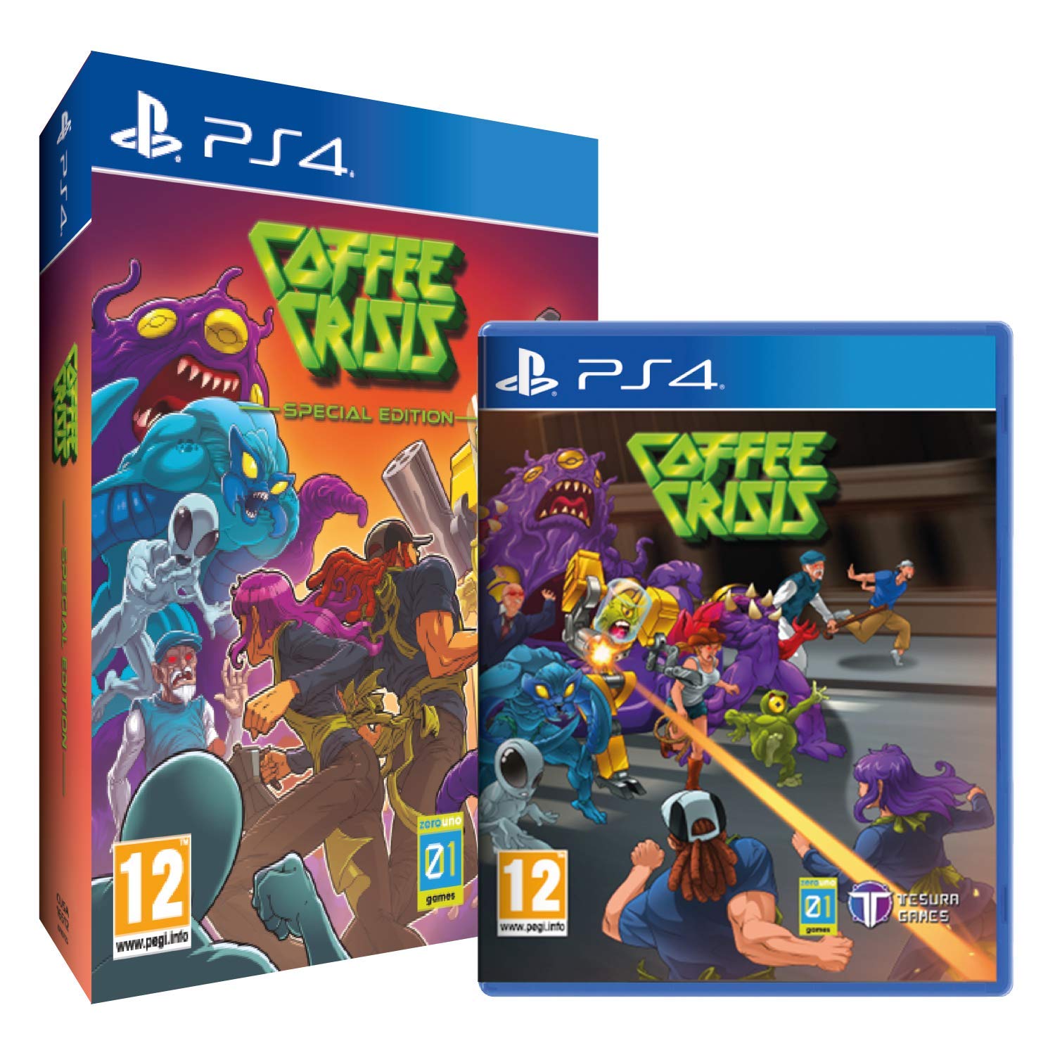 Coffee Crisis - Special Edition PS4 - [PAL ESP] - Nuevo