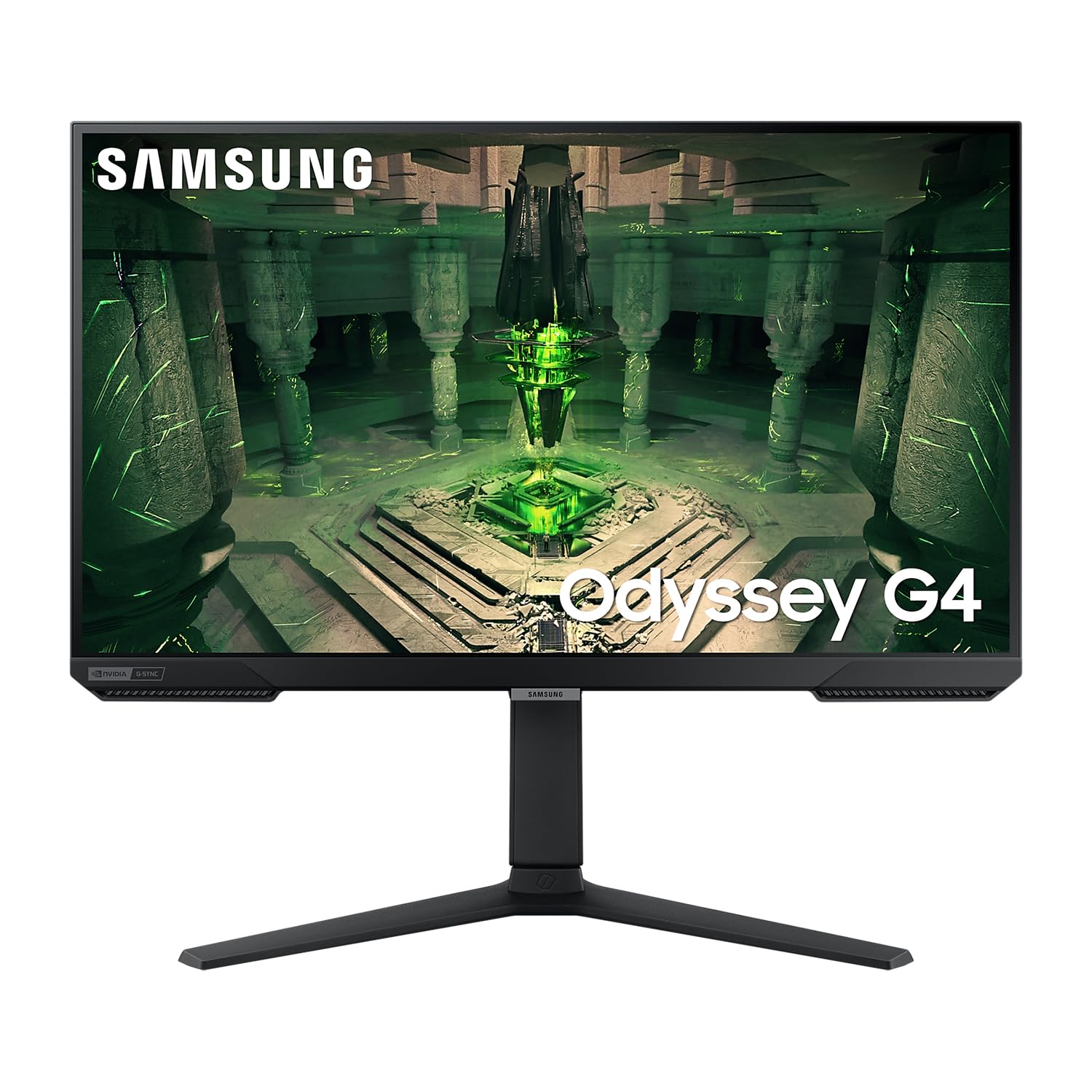 Monitor Gaming Samsung Odyssey G4 S27BG400EU 27'/ Full HD/ 1ms/ 240Hz/ IPS/ Regulable en altura/ Negro