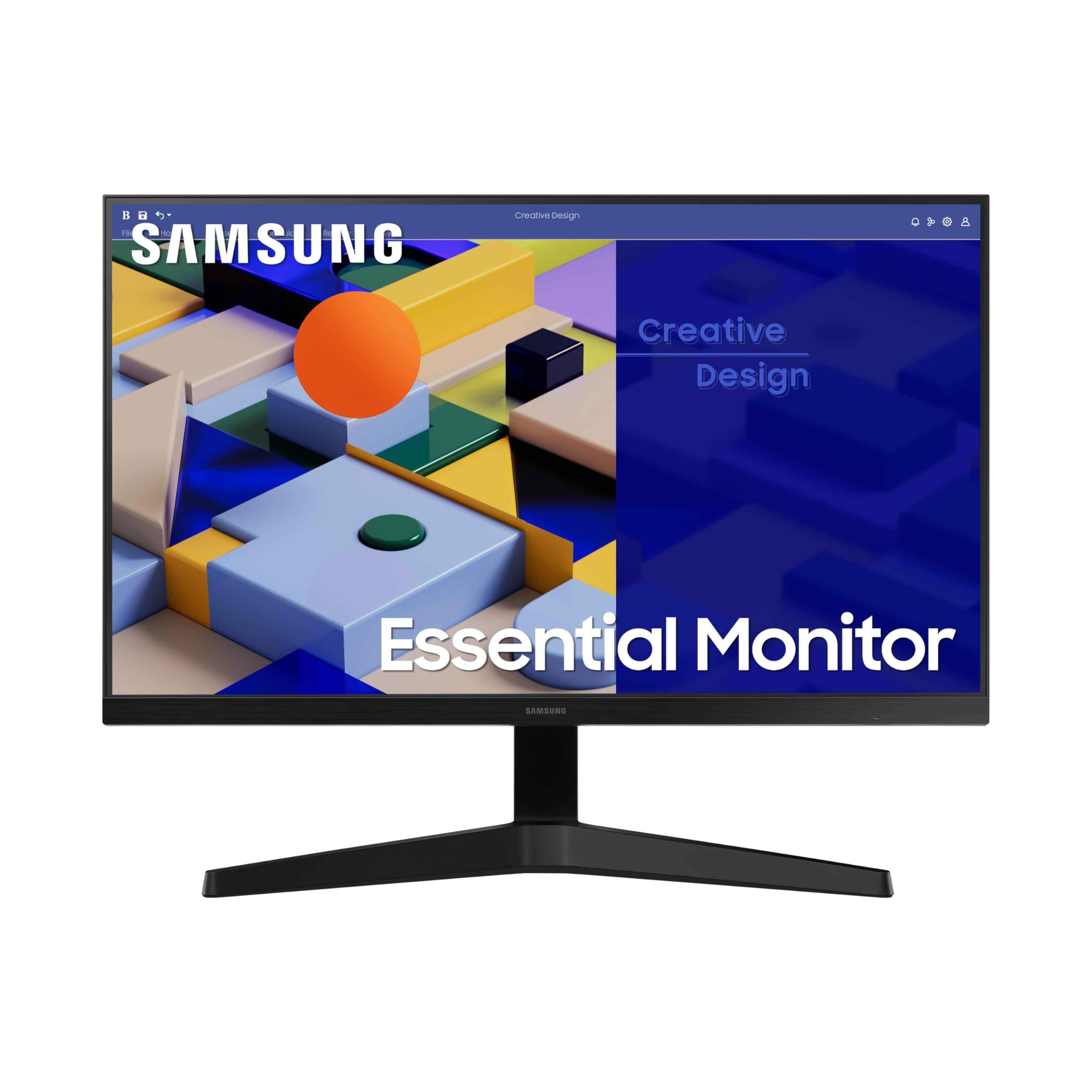 Monitor Samsung S24C314EAU 24'/ Full HD/ Negro
