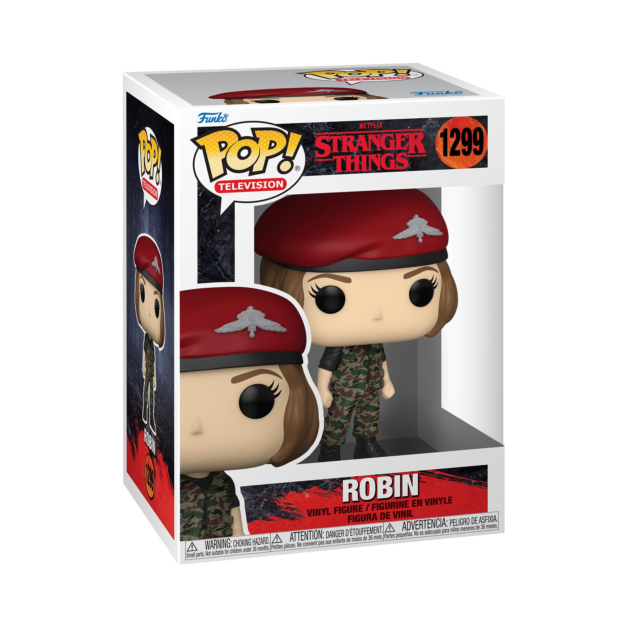 Funko Pop! Tv: Stranger Things - Robin - Figura De Vinilo Coleccionable - Idea De Regalo- Mercancia Oficial - Juguetes Para NiñOs Y Adultos - Tv Fans - MuñEco Para Coleccionistas Y ExposicióN