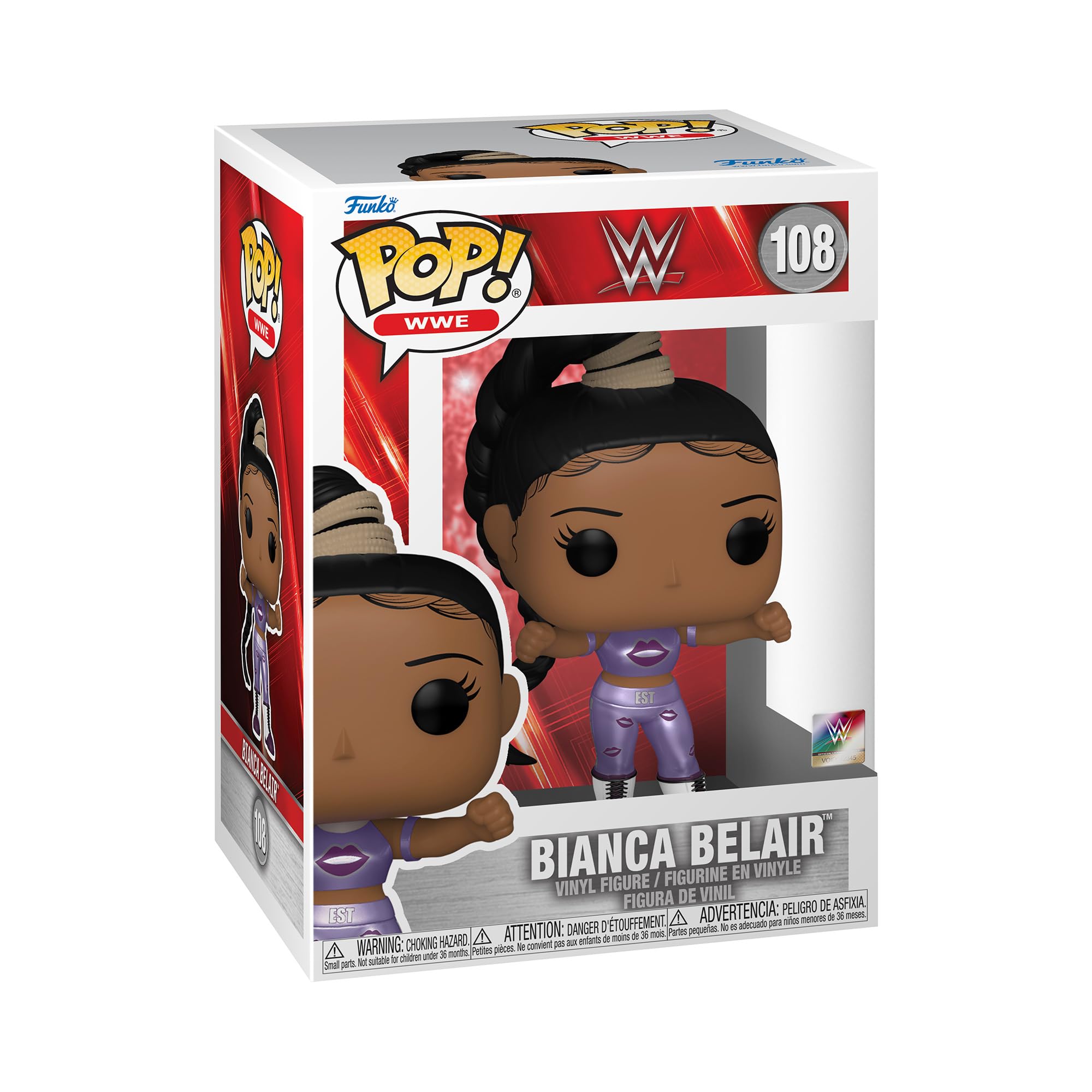 Funko Pop! Wwe: Bianca Bel Air - Big Show - (Wm37) - Figura De Vinilo Coleccionable - Idea De Regalo- Mercancia Oficial - Juguetes Para NiñOs Y Adultos - Sports Fans - MuñEco Para Coleccionistas