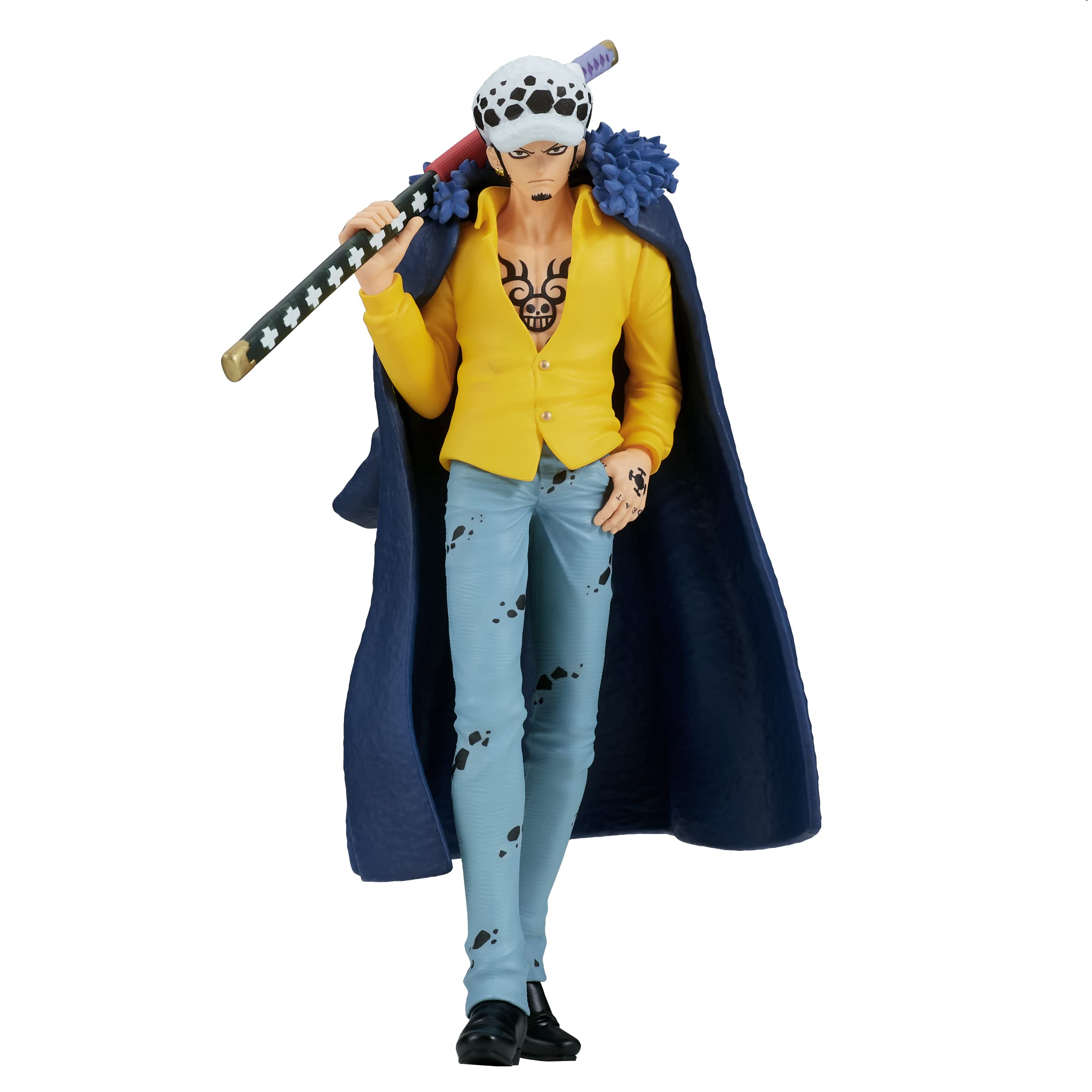 Banpresto, Figura De AccióN Trafalgar Law One Piece, The Shukko 17 Cm, Multicolor Bp88301