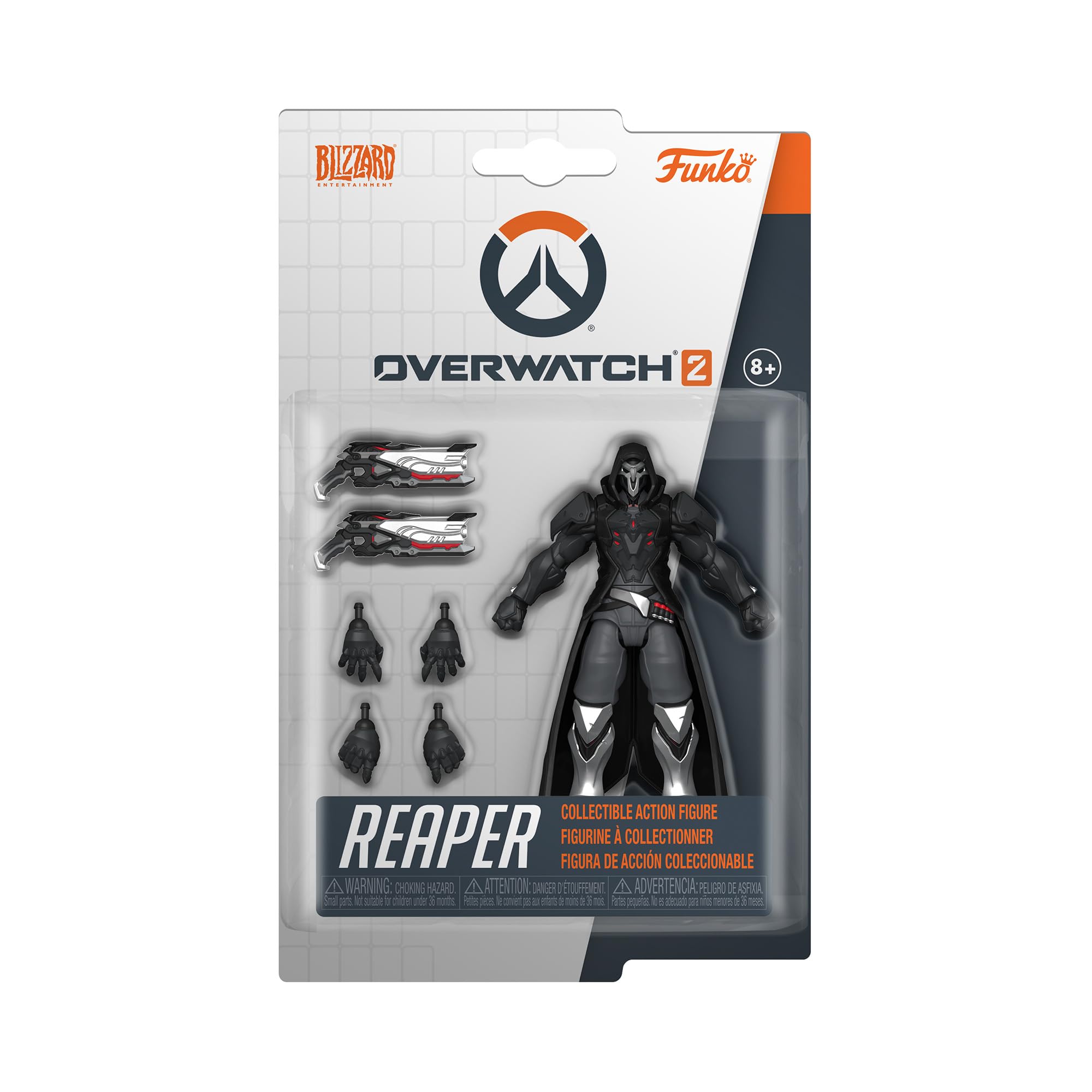 Funko Action Figure: Ow 2- Reaper 3.75'' - Overwatch 2 - Juguete De ColeccióN - Idea De Regalo- Mercancia Oficial - Para Chicos, Chicas Y Adultos - Video Games Fans
