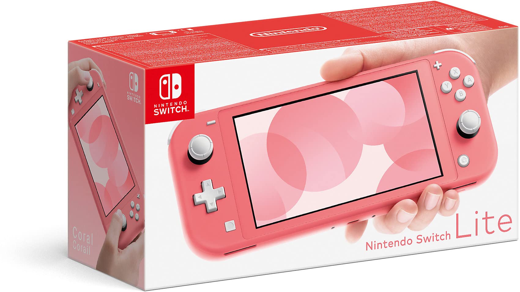 NINTENDO SWITCH - Lite Coral - Edición Especial