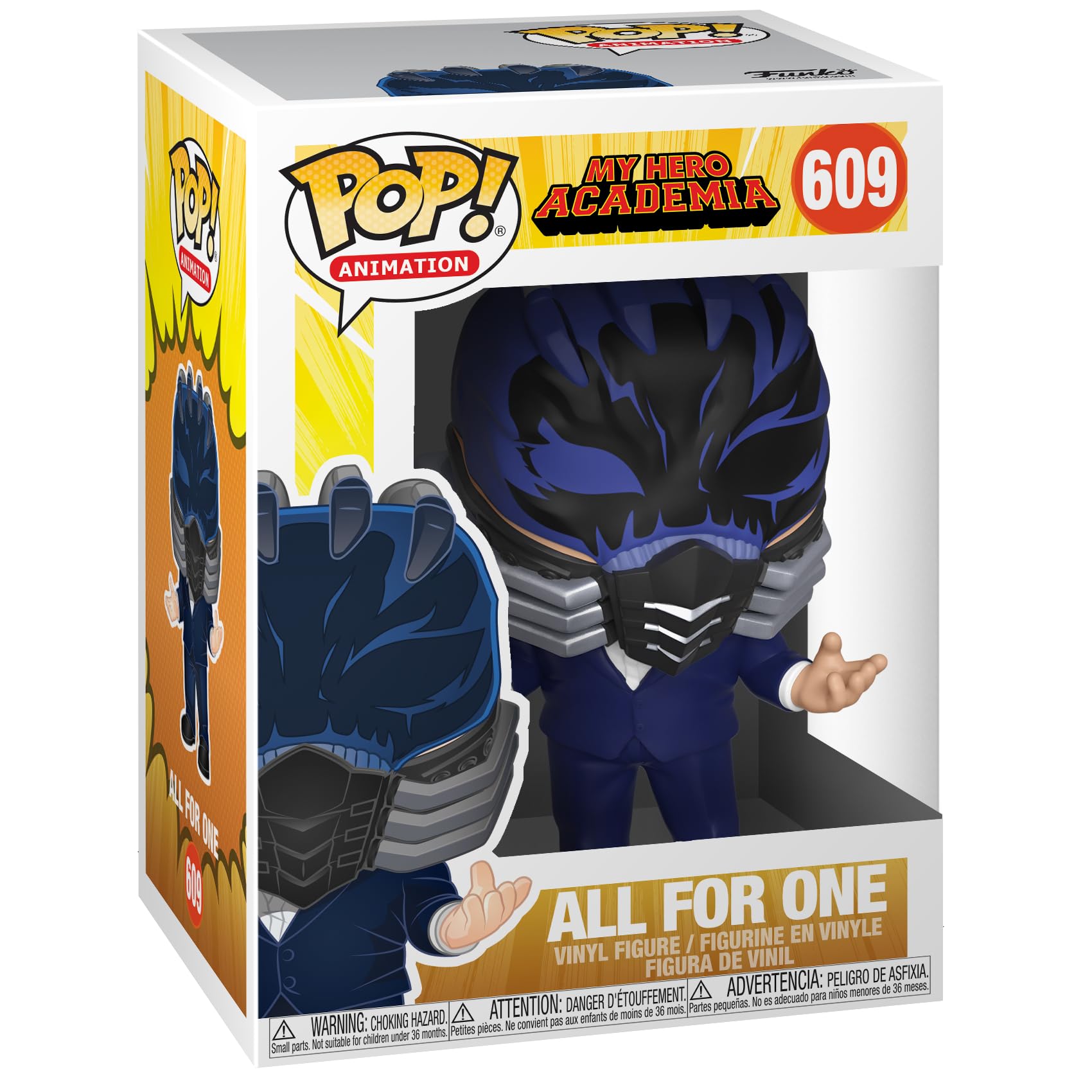 Funko Pop! Vinyl Animation: My Hero Academia (Mha) - All For One For One - Figura De Vinilo Coleccionable - Idea De Regalo- Mercancia Oficial - Juguetes Para NiñOs Y Adultos - Anime Fans