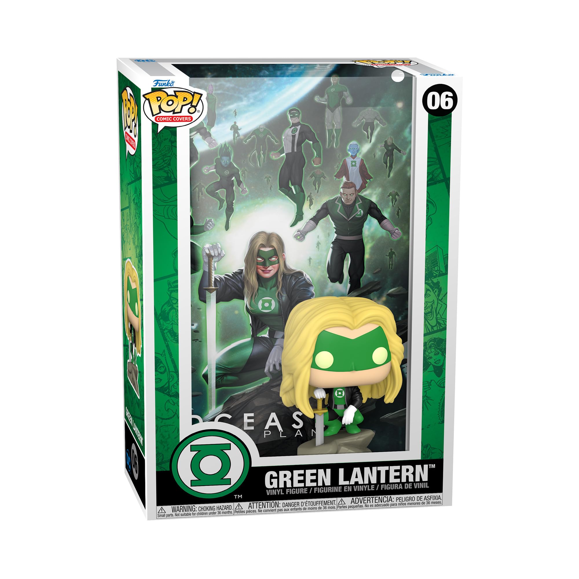 Funko Pop! Comic Cover: Dc - Dceased Green Lantern - Figura De Vinilo Coleccionable - Idea De Regalo- Mercancia Oficial - Juguetes Para NiñOs Y Adultos - MuñEco Para Coleccionistas Y ExposicióN
