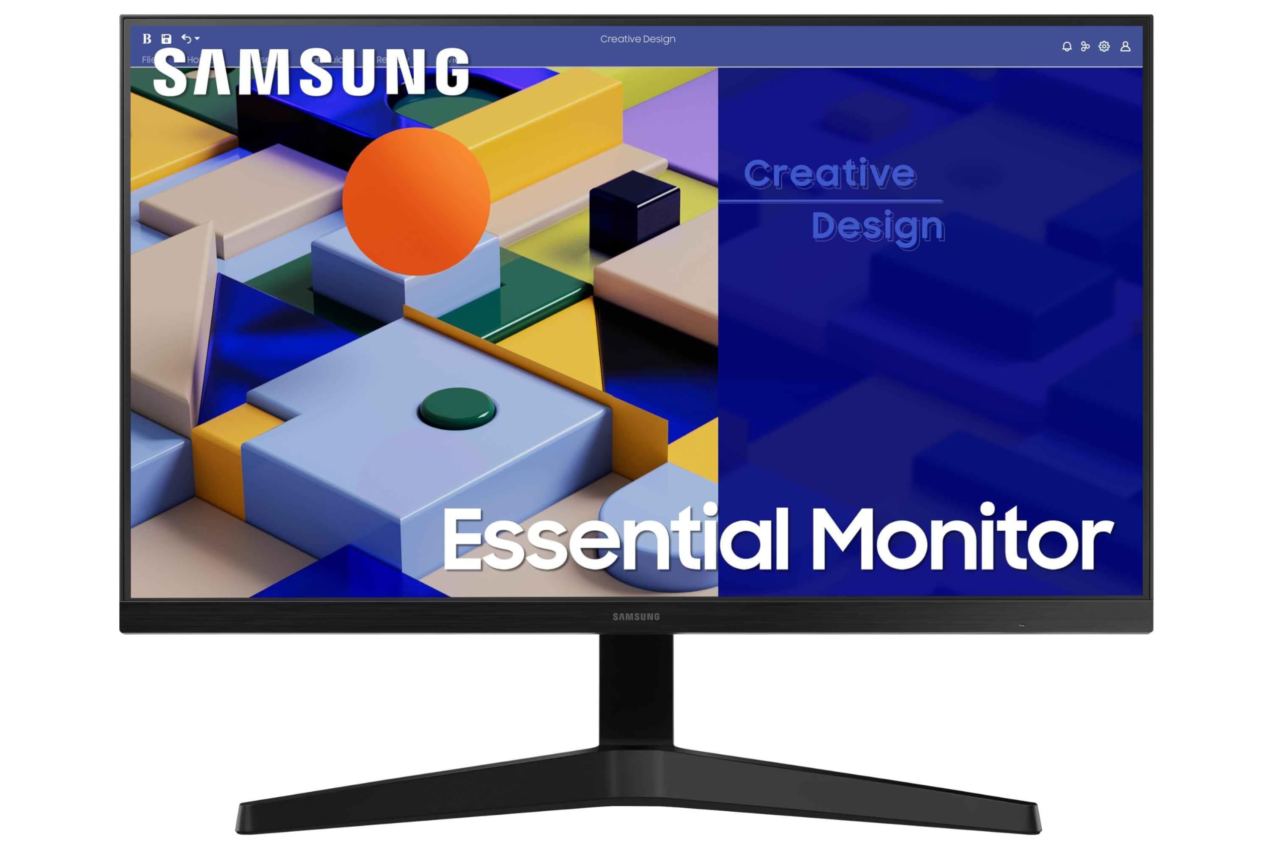 Monitor Samsung S24C314EAU 24'/ Full HD/ Negro
