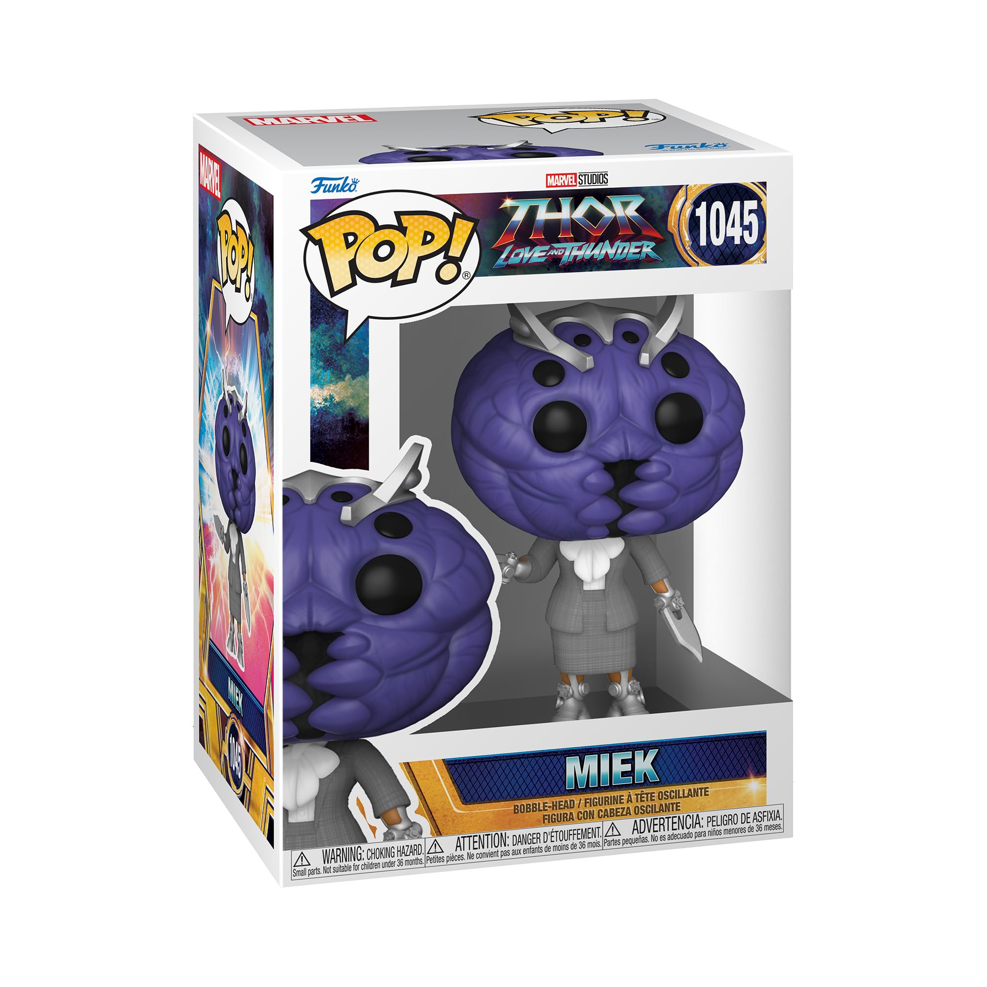 Funko Pop! Marvel: Thor: Love And Thunder - Miek - Figura De Vinilo Coleccionable - Idea De Regalo- Mercancia Oficial - Juguetes Para NiñOs Y Adultos - Movies Fans - MuñEco Para Coleccionistas