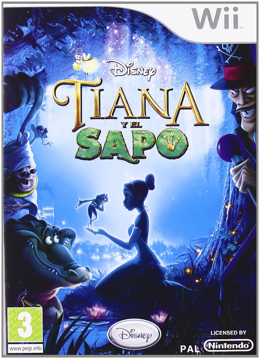 Tiana Y El Sapo WII - PAL ESP - Nuevo