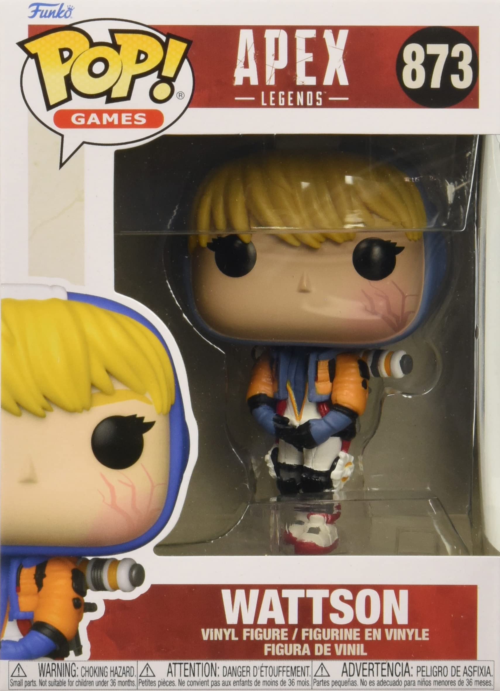 Funko Pop! Games: Apex Legen DS - Wattson - Figura de Vinilo Coleccionable - Idea de Regalo- Mercancia Oficial - Juguetes para Niños y Adultos - Video Games Fans - Muñeco para Coleccionistas