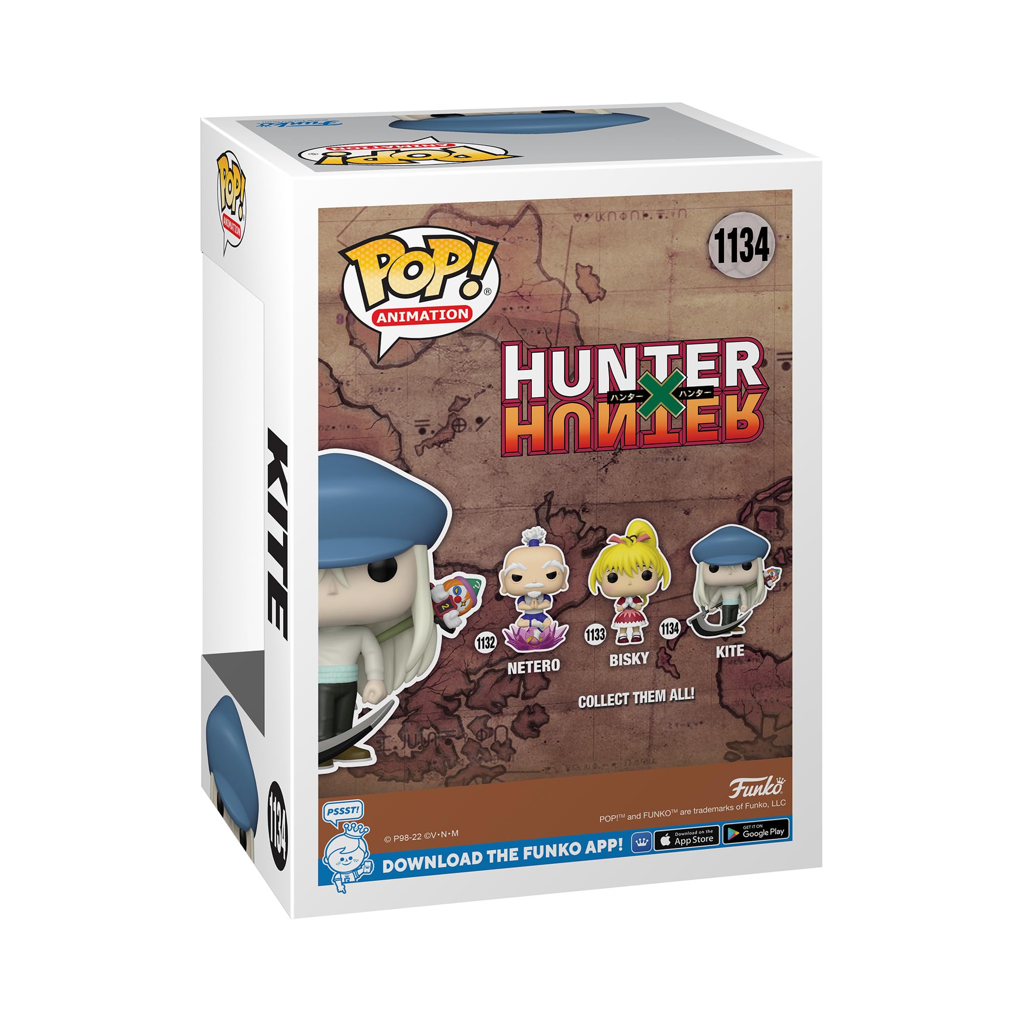 Funko Pop! Animation: Hunter X Hunter - Hxh - Kite With Scythe - Hunter X Hunter (Hxh) - Figura De Vinilo Coleccionable - Idea De Regalo- Mercancia Oficial - Juguetes Para NiñOs Y Adultos
