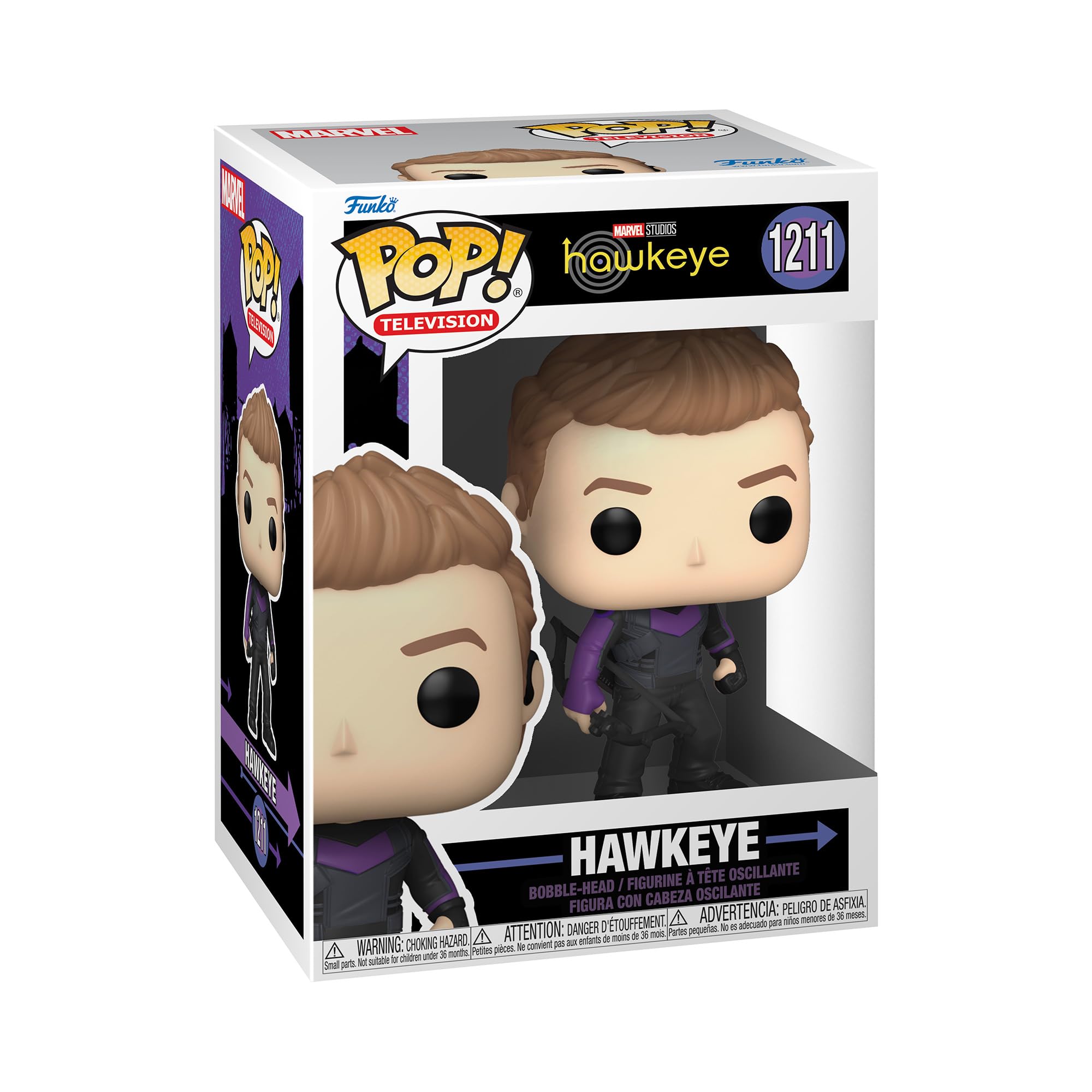 Funko Pop! TV: Hawkeye - Figura Coleccionable de Vinilo de Alta Calidad - Merchandising Oficial del Show de TV - Ideal para Fans y Como Regalo