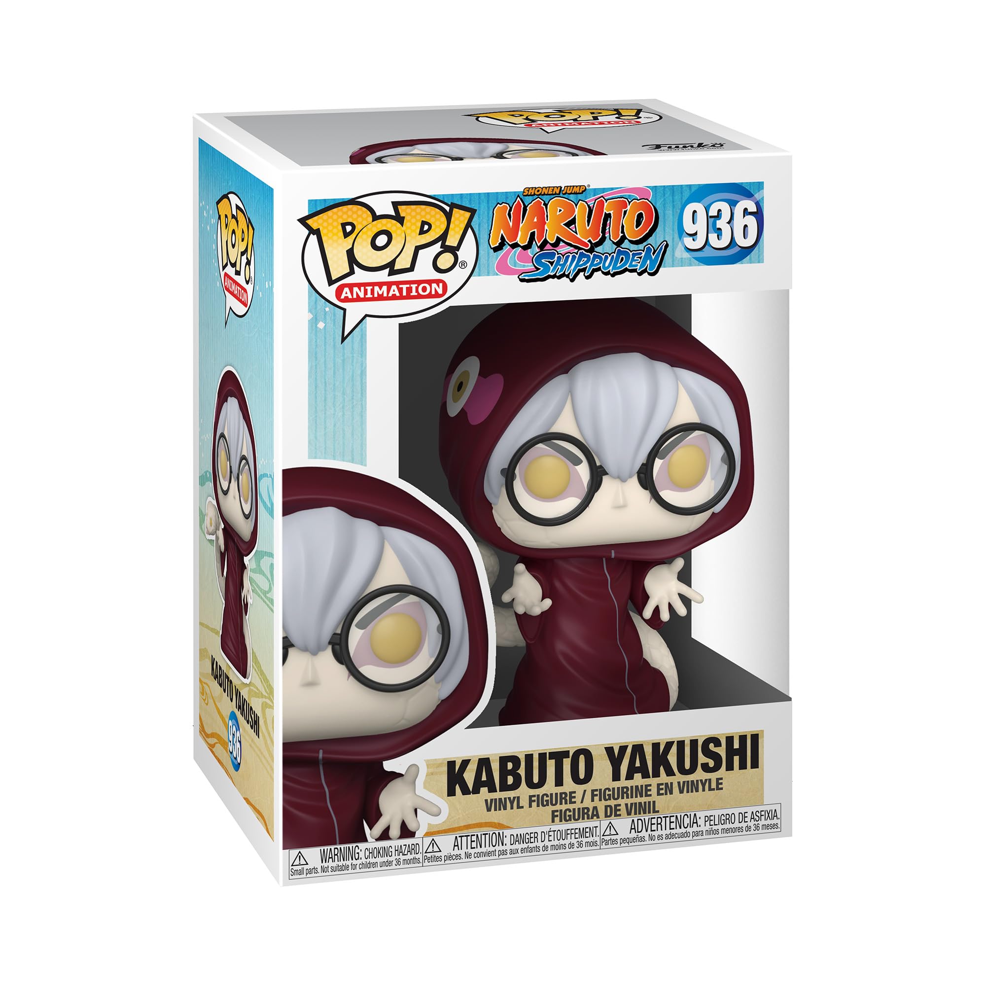 Funko Pop! Animation: Naruto-Kabuto Yakushi - Figura De Vinilo Coleccionable - Idea De Regalo- Mercancia Oficial - Juguetes Para NiñOs Y Adultos - Anime Fans - MuñEco Para Coleccionistas Y ExposicióN