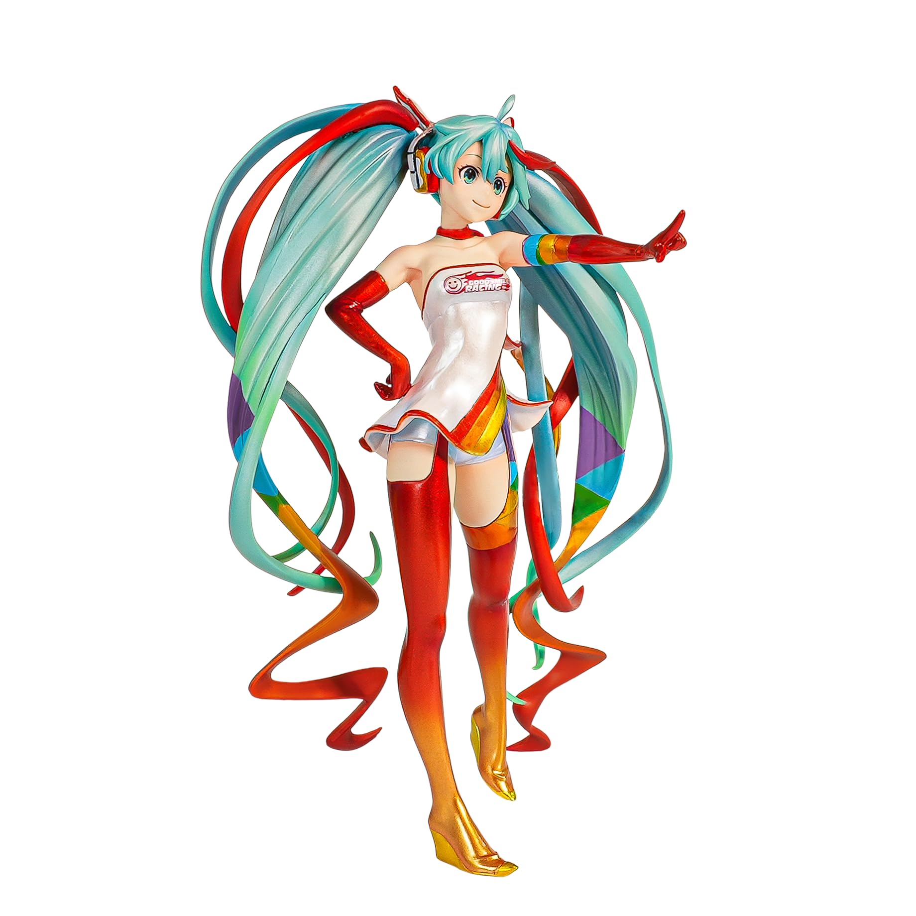 Banpresto - Figura De AccióN Racing Miku 2016, Chronicle, 19 Cm, Bp19511, Multicolor