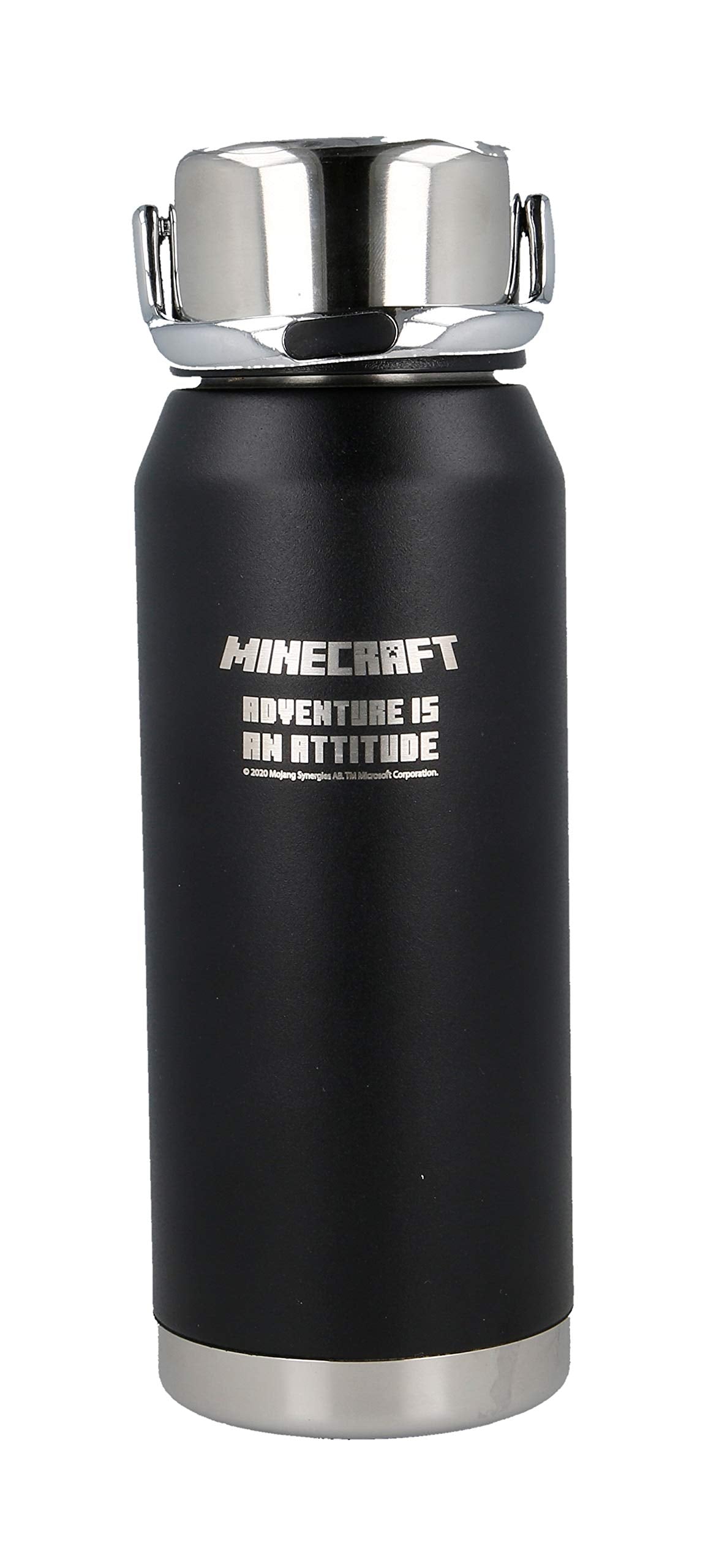 Stor8412497021840acero Inoxidable TéRmica Botella, 505 Ml Capacidad, Minecraft Hugo