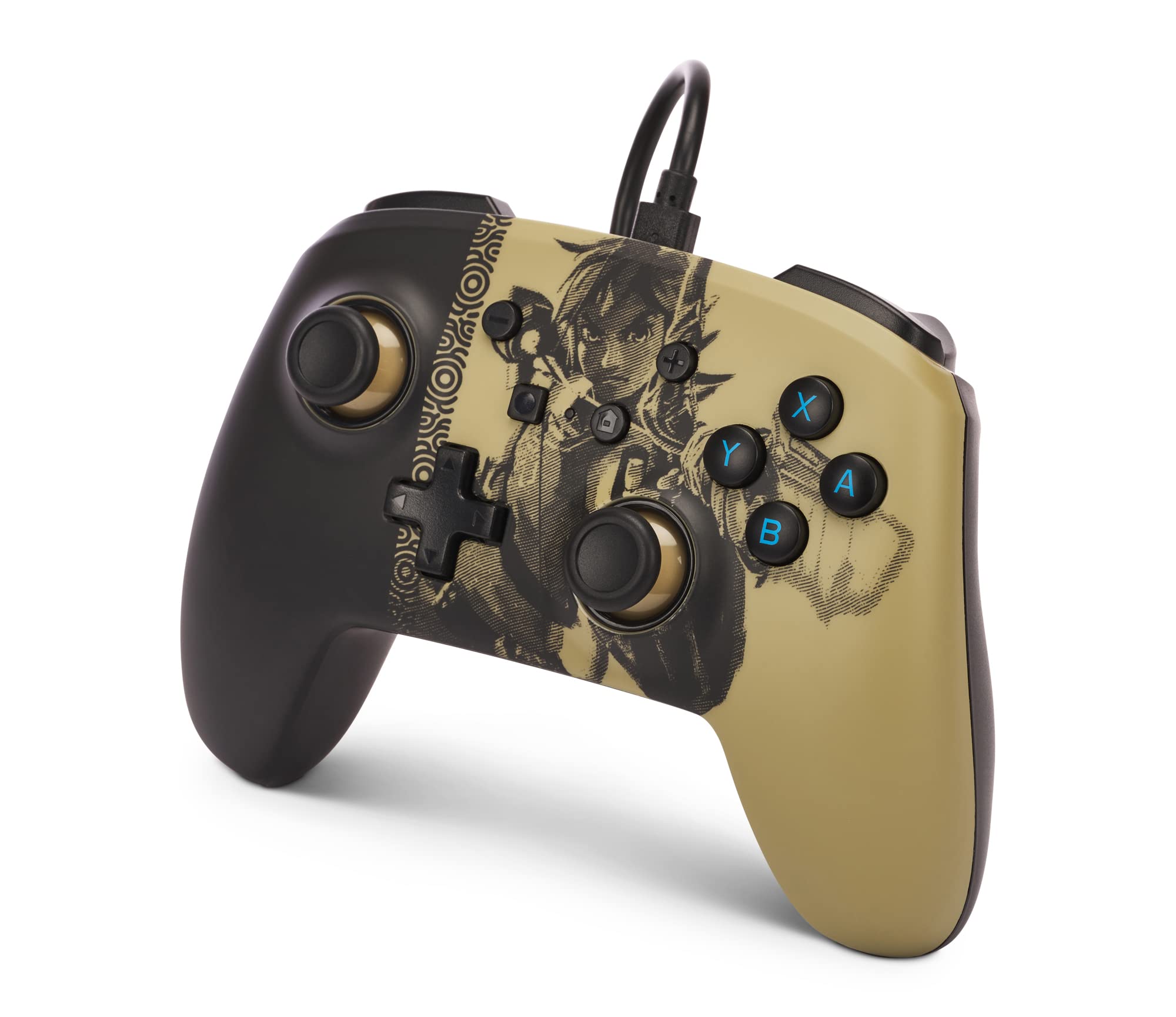 Manette filaire améliorée PowerA pour Nintendo Switch - Ancient Archer