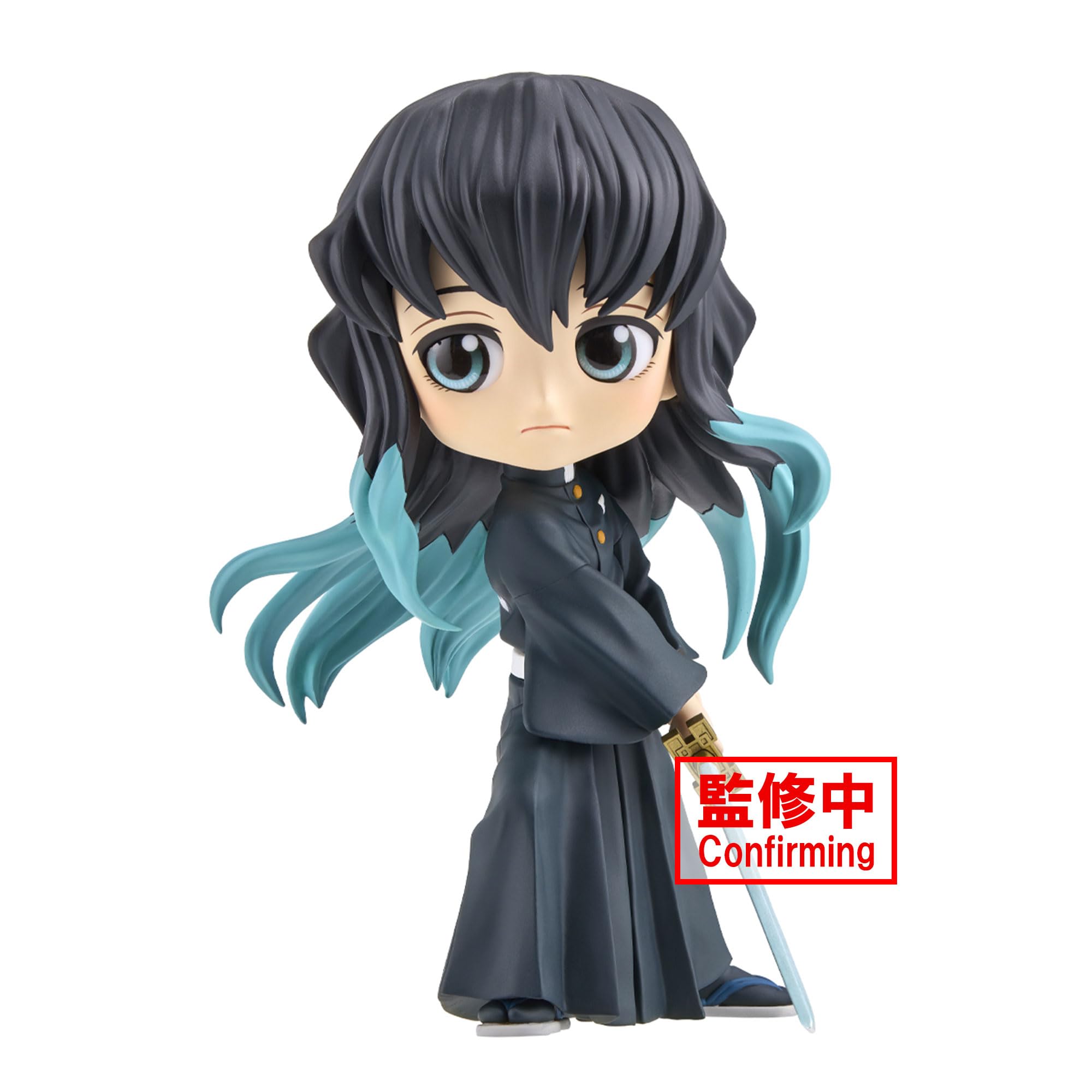 Banpresto, Figura Q Posket Muichiro Tokito Ii Demon Slayer: Kimetsu No Yaiba 14 Cm, Multicolor Bp88268
