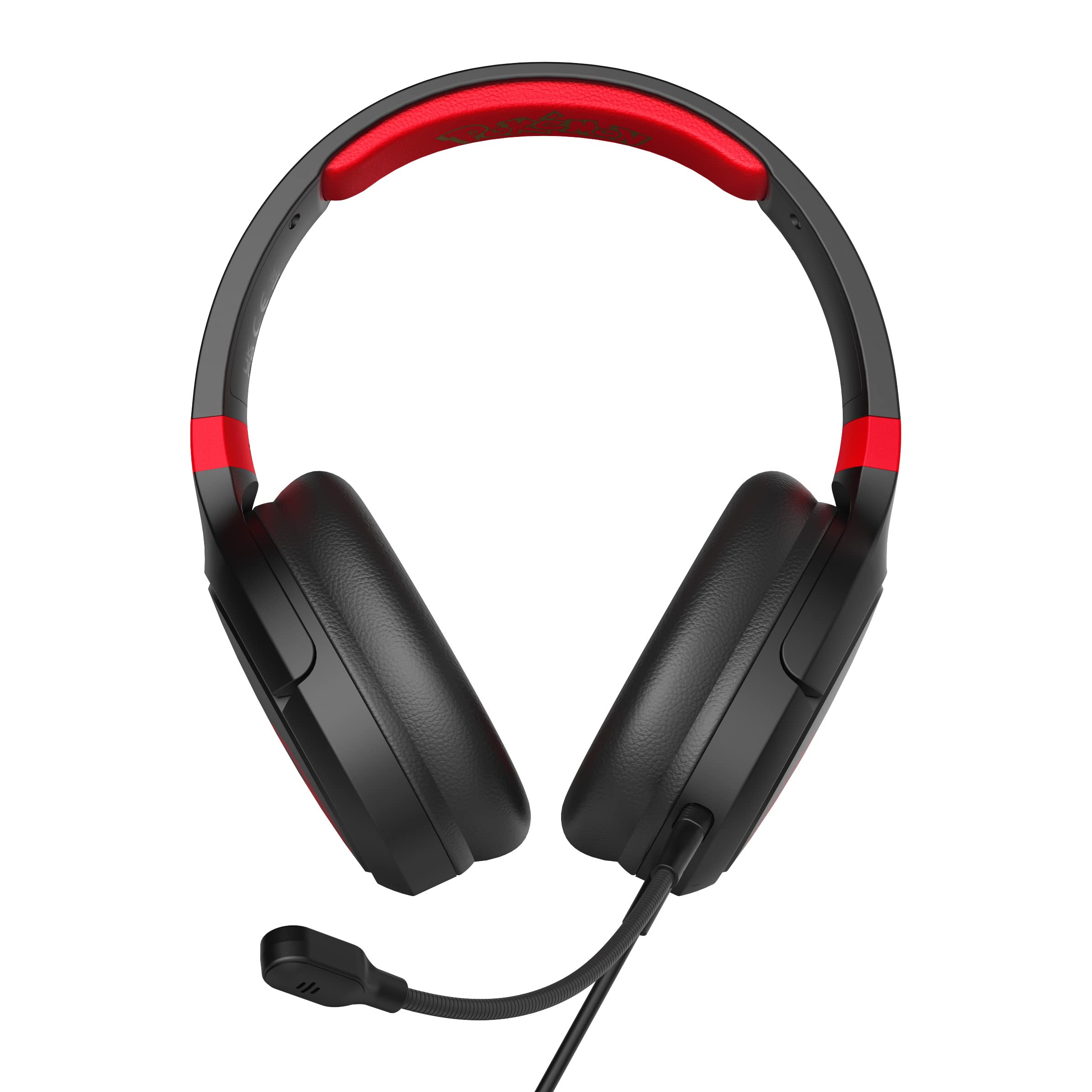 Auriculares Gaming Pro G1 PokéMon Poké Ball Negro Y Rojo