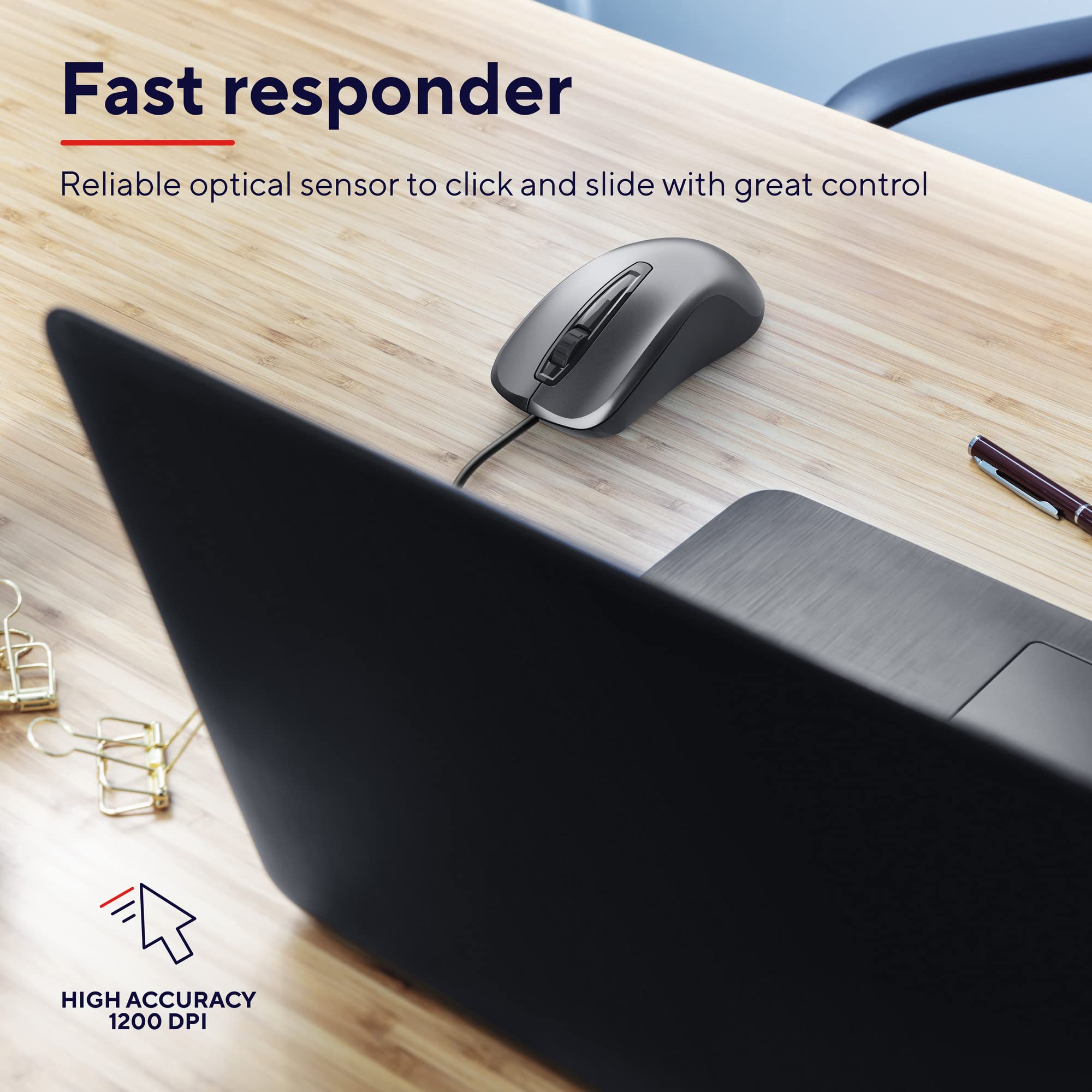 Trust Carve Raton óPtico Con Cable (ConexióN Usb, 3 Botones Y Rueda De Desplazamiento, 1200 Ppp, Para Usuarios Diestros Como Para Zurdos, Pc/Laptop) Negro