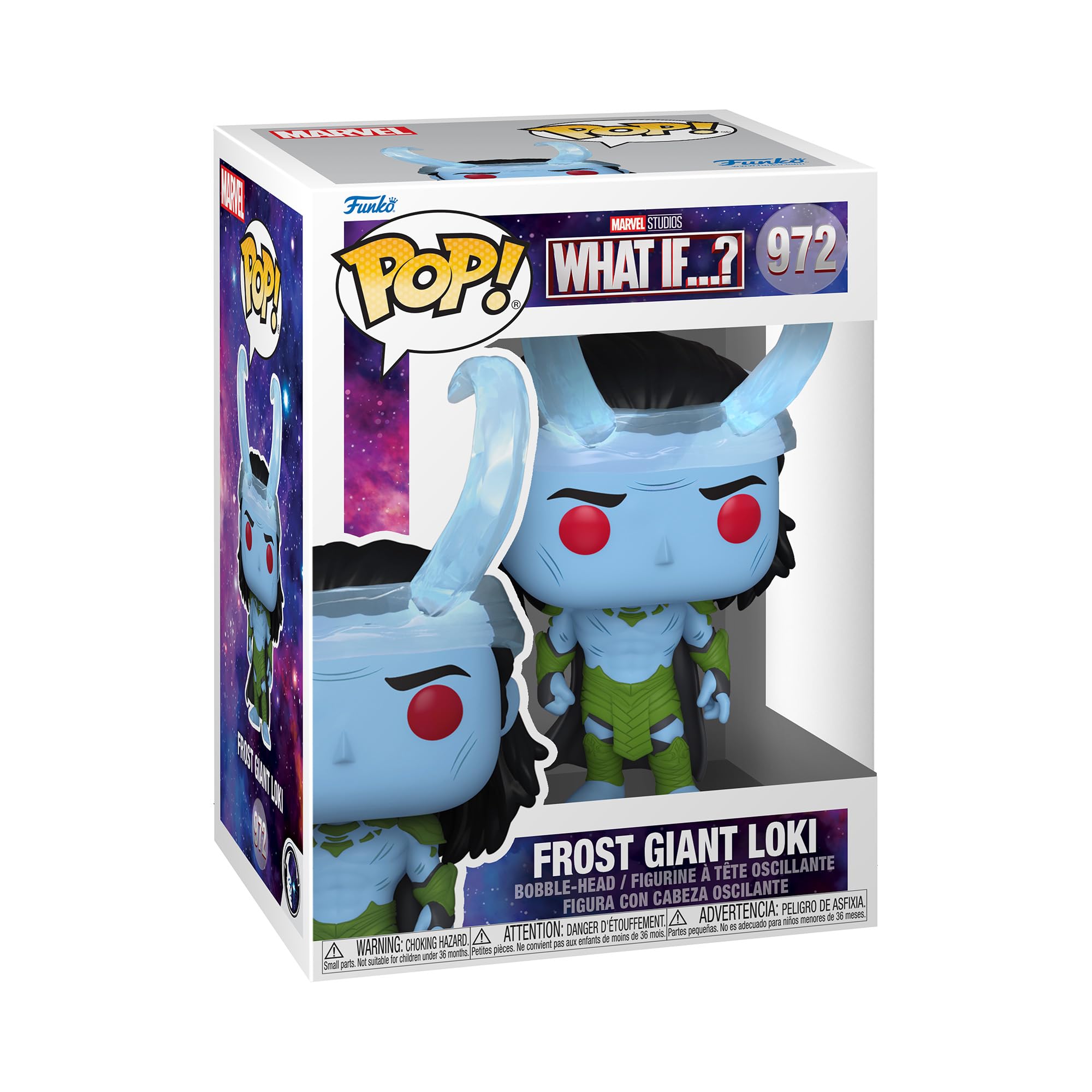 Funko Pop! Marvel - The Prince - What If - Frost Giant Loki - Marvel What If - Figura De Vinilo Coleccionable - Idea De Regalo- Mercancia Oficial - Juguetes Para NiñOs Y Adultos - Tv Fans