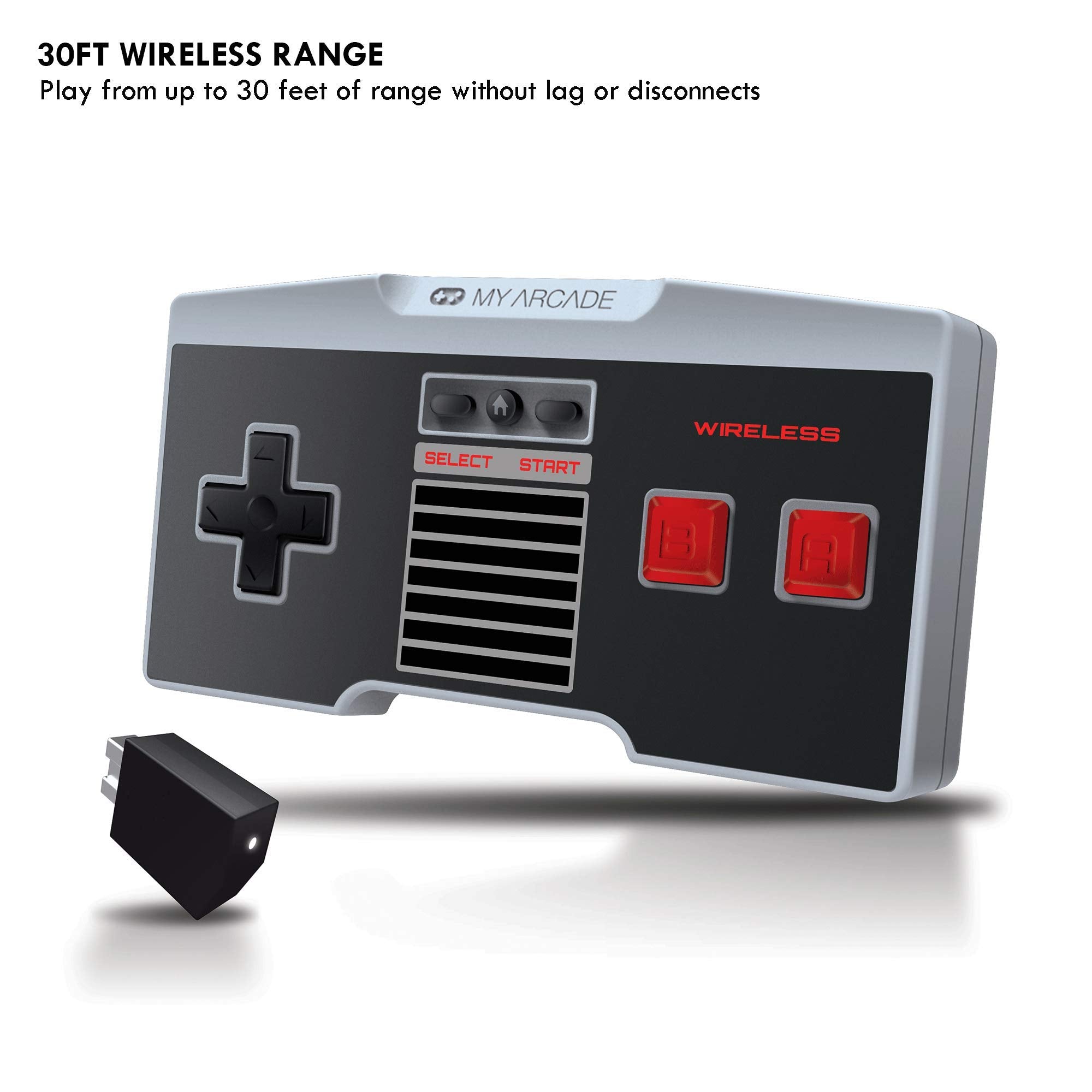 Mandos Y Controles Retro Gaming Wireless Para Nes Classic (Retro)