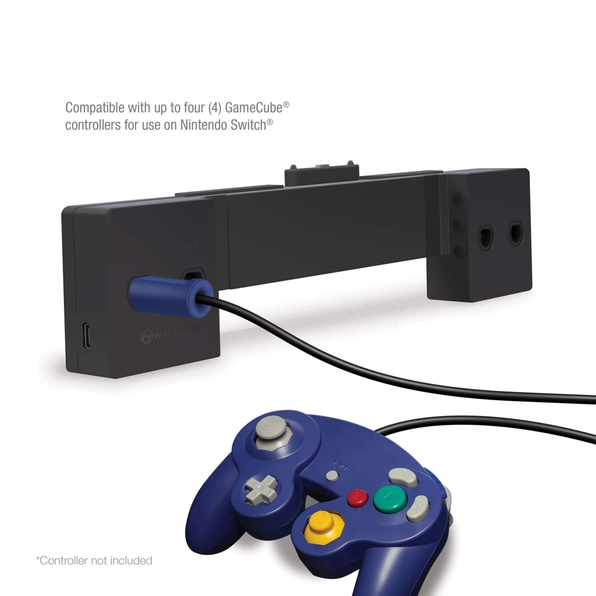 Adaptateur Hyperkin Hyperpodium 4 manettes Gamecube pour Switch