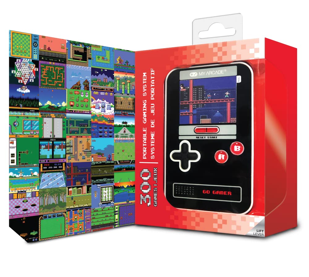 Go Gamer Classic 300 Jeu En 1 Noir Gris Rouge