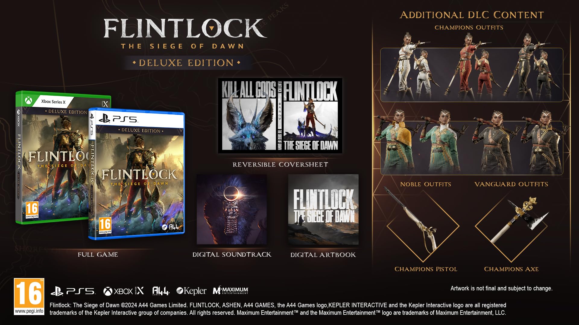 Flintlock : Le Siège de l'Aube - Édition Deluxe - PS5
