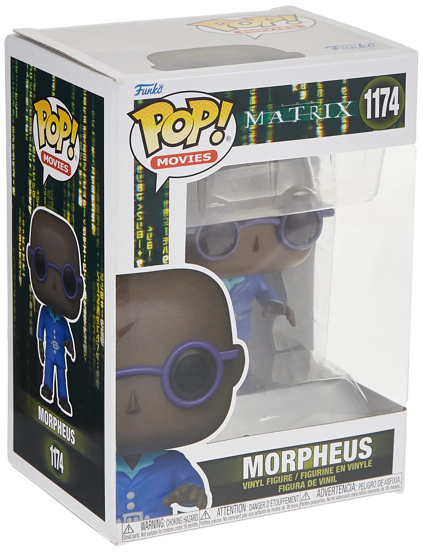 Funko Pop! Movies: The Matrix 4- Morpheus - Figura De Vinilo Coleccionable - Idea De Regalo- Mercancia Oficial - Juguetes Para NiñOs Y Adultos - Movies Fans - MuñEco Para Coleccionistas