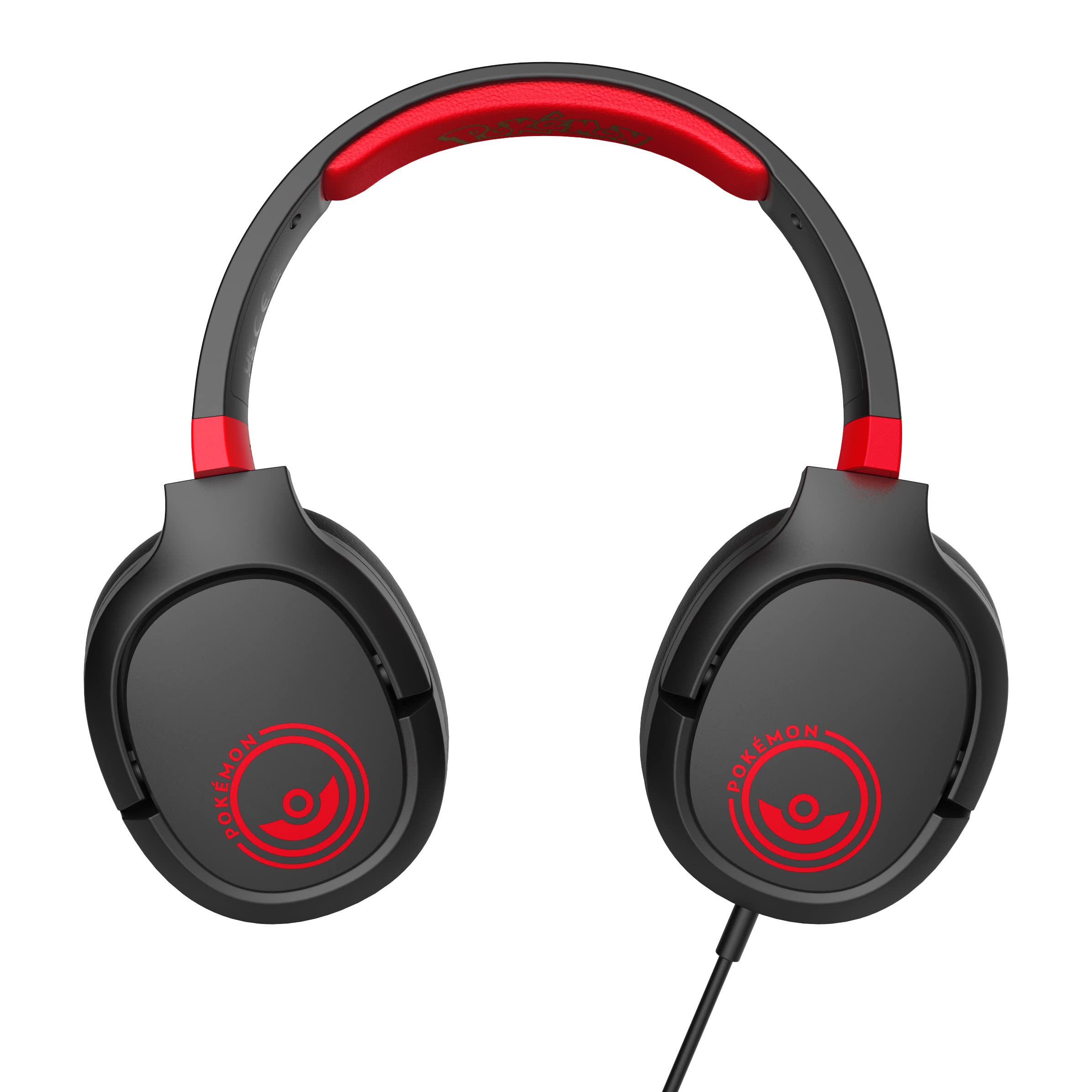 Auriculares Gaming Pro G1 PokéMon Poké Ball Negro Y Rojo