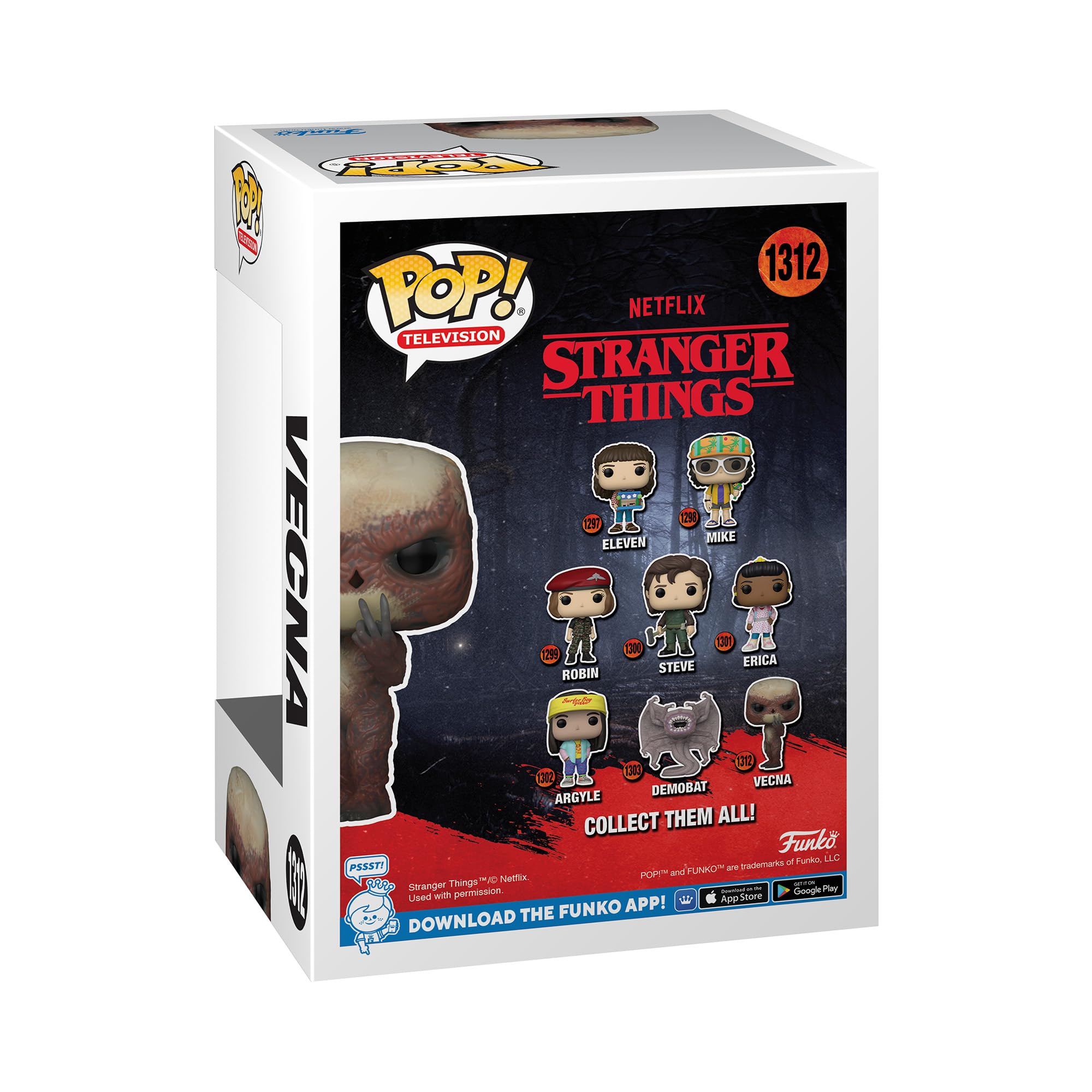 Funko Pop! Vinyl Stranger Things - Vecna - Figuras Miniaturas Coleccionables Para ExhibicióN - Idea De Regalo - MercancíA Oficial - Juguetes Para NiñOs Y Adultos - Fans De Tv
