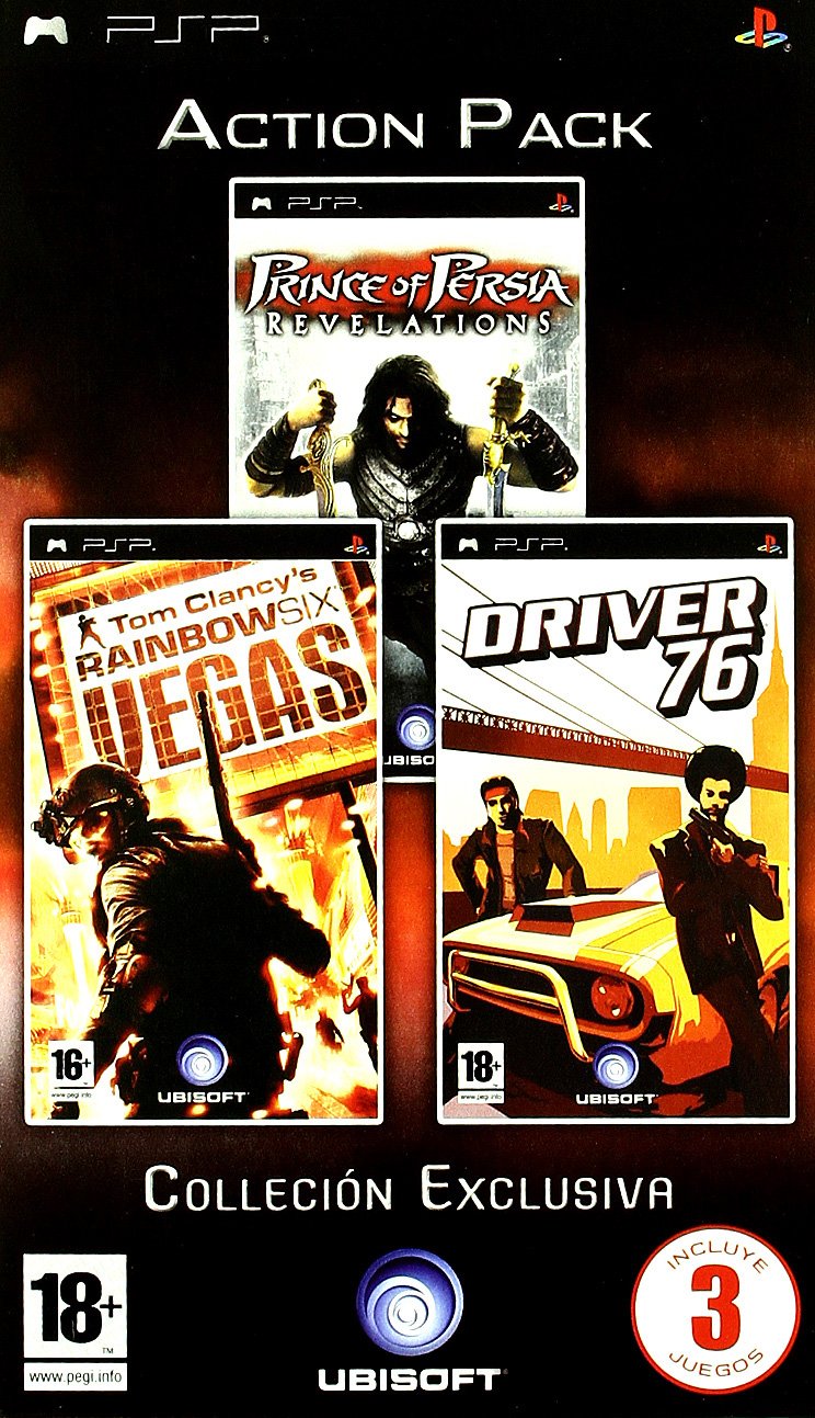 Pack Rainbow Six + Pop Swor DS - + Driver PSP [PAL ESP] - Nuevo