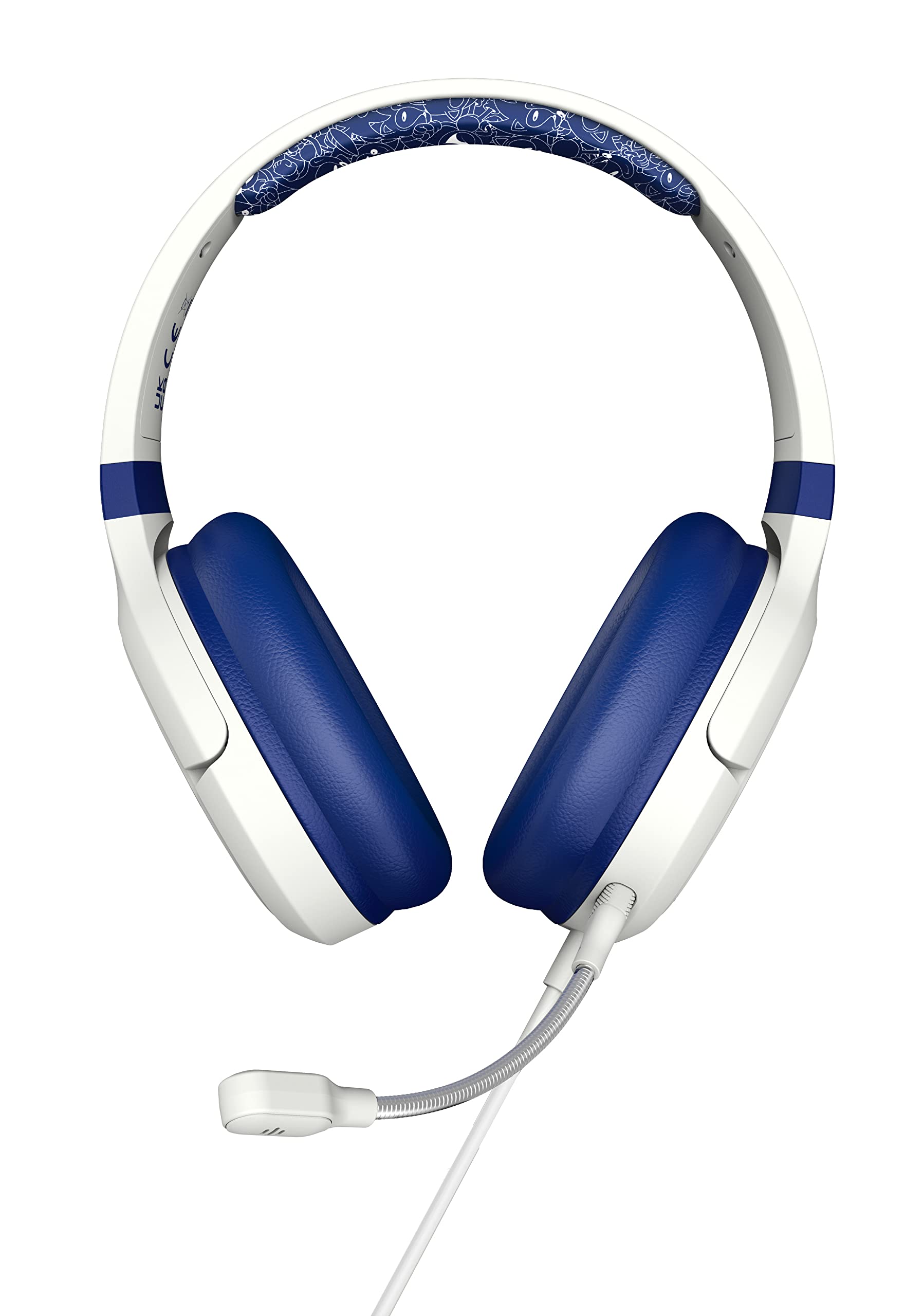 OTL Technologies Sega Classic Sonic The Hedgehog Pro G1 Casque de jeu - Blanc