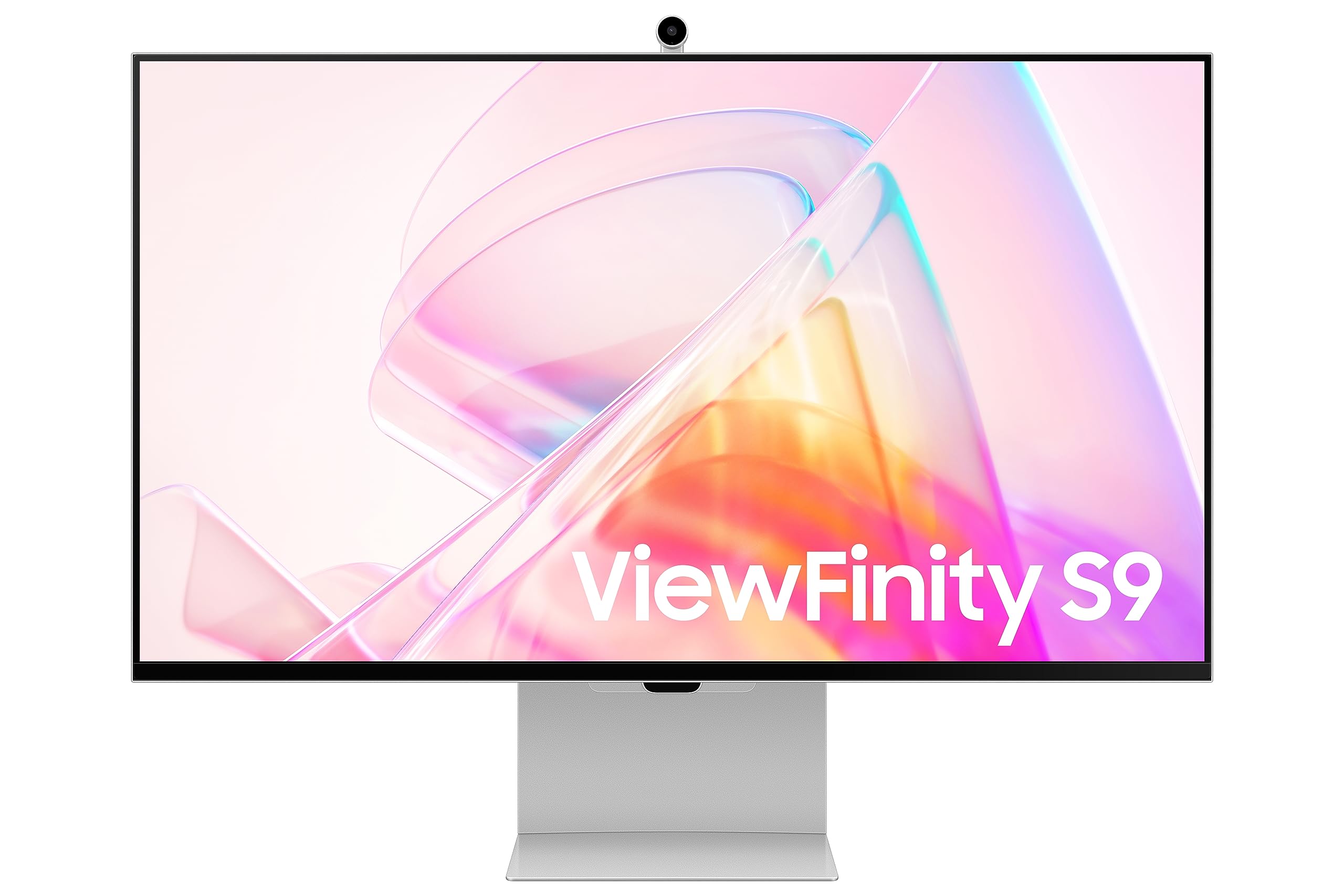 Smart Monitor Samsung ViewFinity S9 S27C902PAU 27'/ 5K/ Smart TV/ Webcam/ Multimedia/ Regulable en altura/ Plata