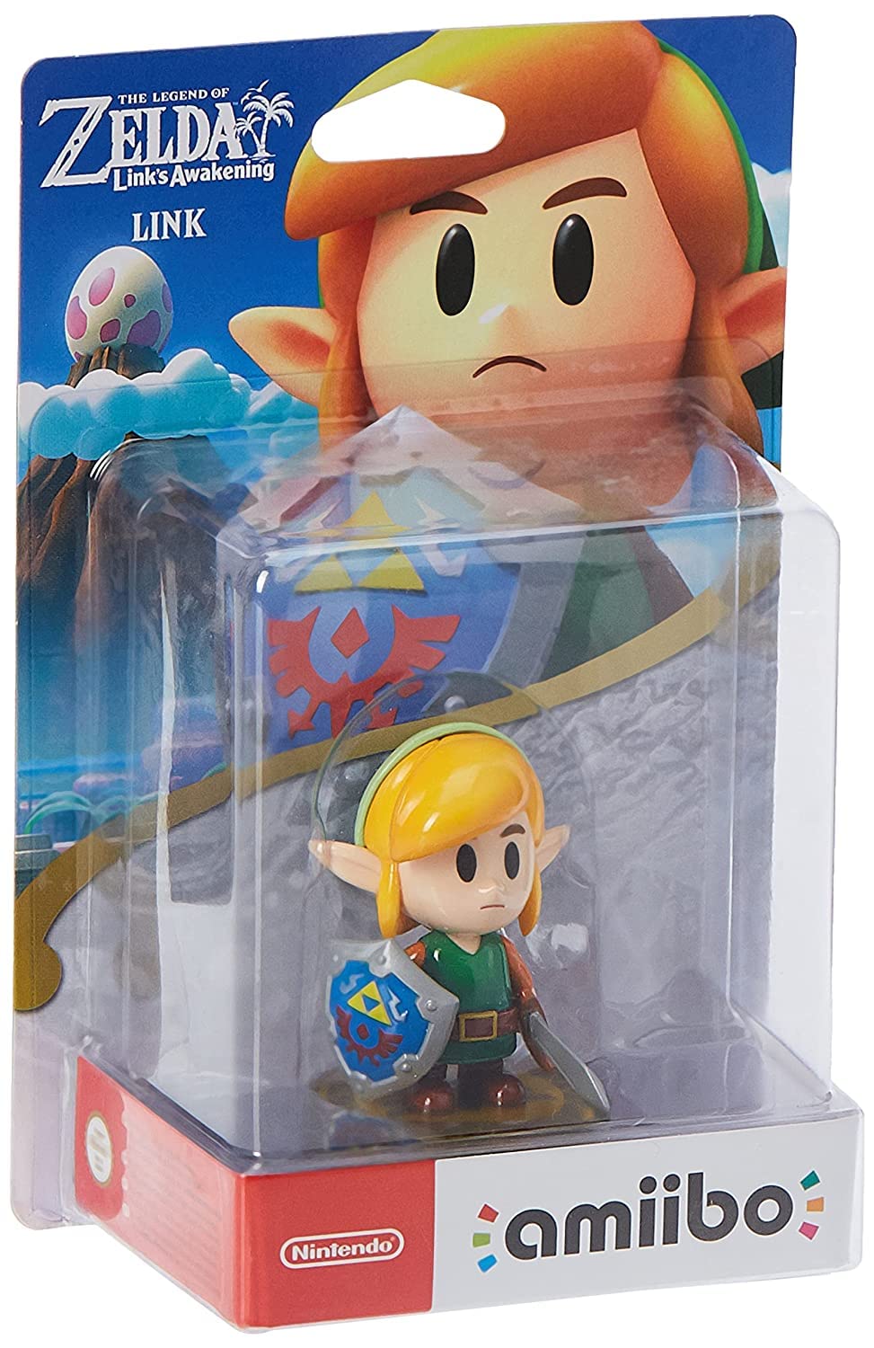 Nintendo Amiibo Link - Link's Awakening | Figura Interactiva Colección Zelda para Nintendo Switch, 3DS y Wii U