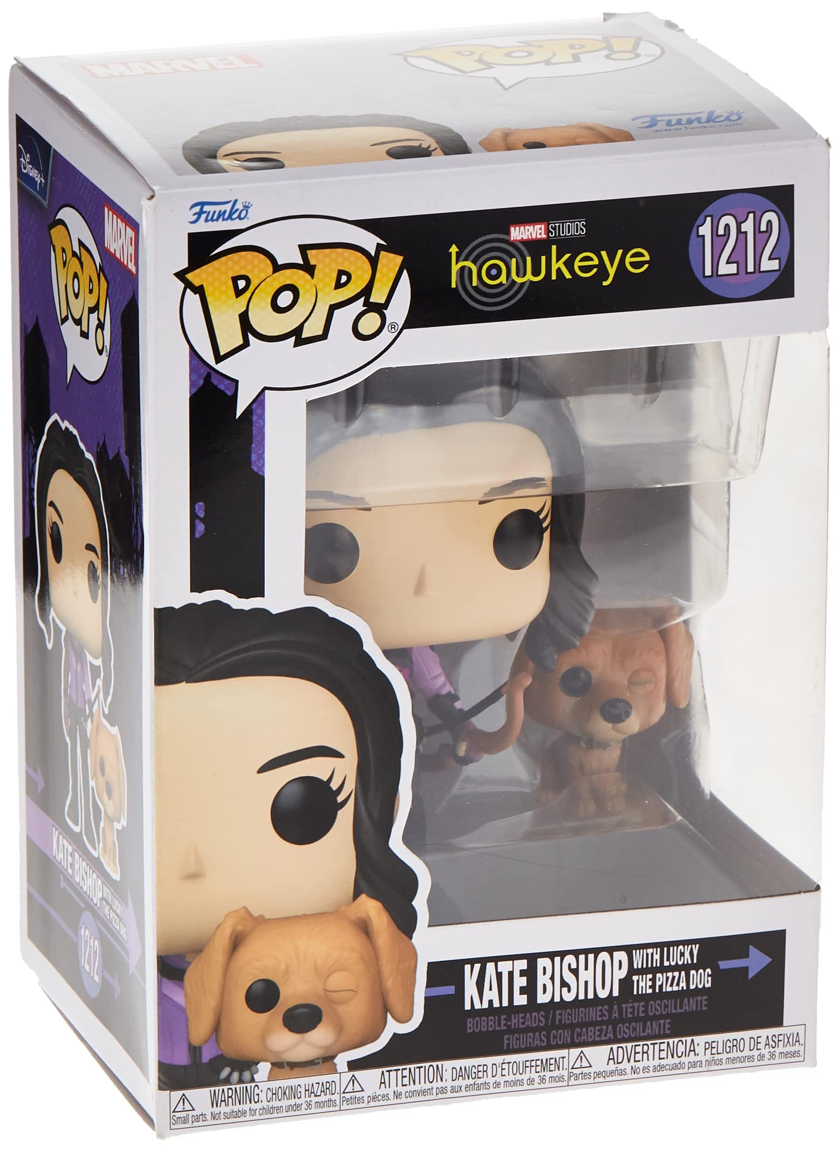 Funko Pop! & Buddy: Hawkeye - Kate Bishop With Dog - Hawkeye Tv Show - Figura De Vinilo Coleccionable - Idea De Regalo- Mercancia Oficial - Juguetes Para NiñOs Y Adultos - Tv Fans