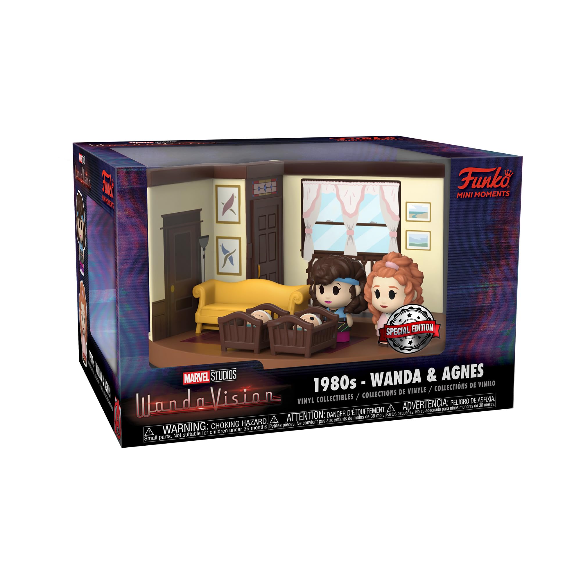 Funko Mini Moments: Marvel: Wanda Vision - Lr 80’S - Wandavision - Figura De Vinilo Coleccionable - Idea De Regalo- Mercancia Oficial - Juguetes Para NiñOs Y Adultos - Tv Fans