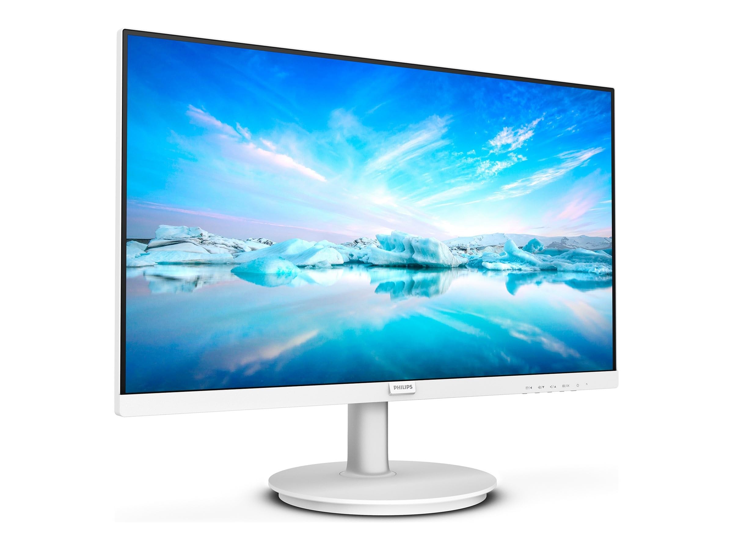 Monitor Philips 271V8AW 27'/ Full HD/ Multimedia/ Blanco