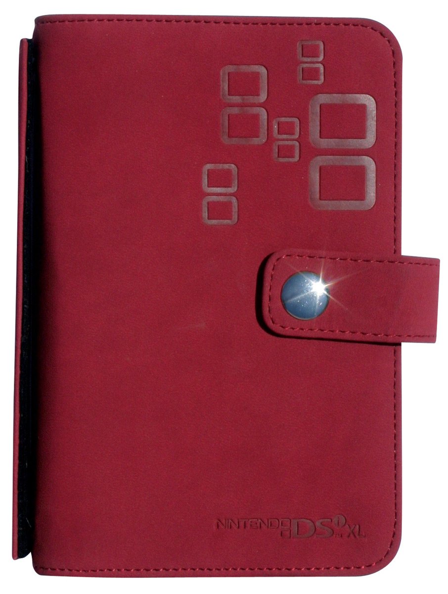 Mad Catz - Étui textile en microsuède cerise (Nintendo Ds XL)