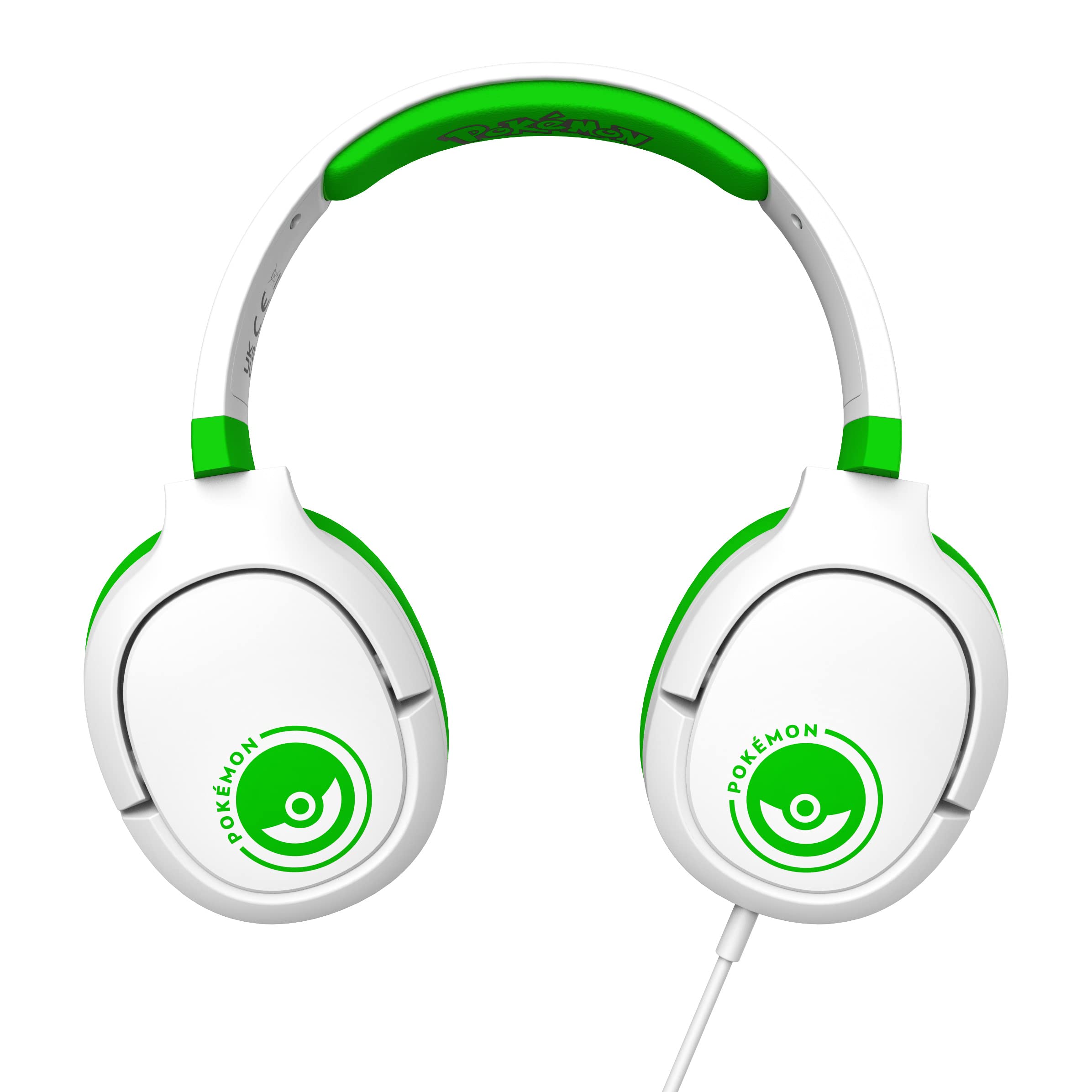 Otl Technologies Auriculares Gaming Pro G1 PokéMon Poké Ball Blanco Y Verde