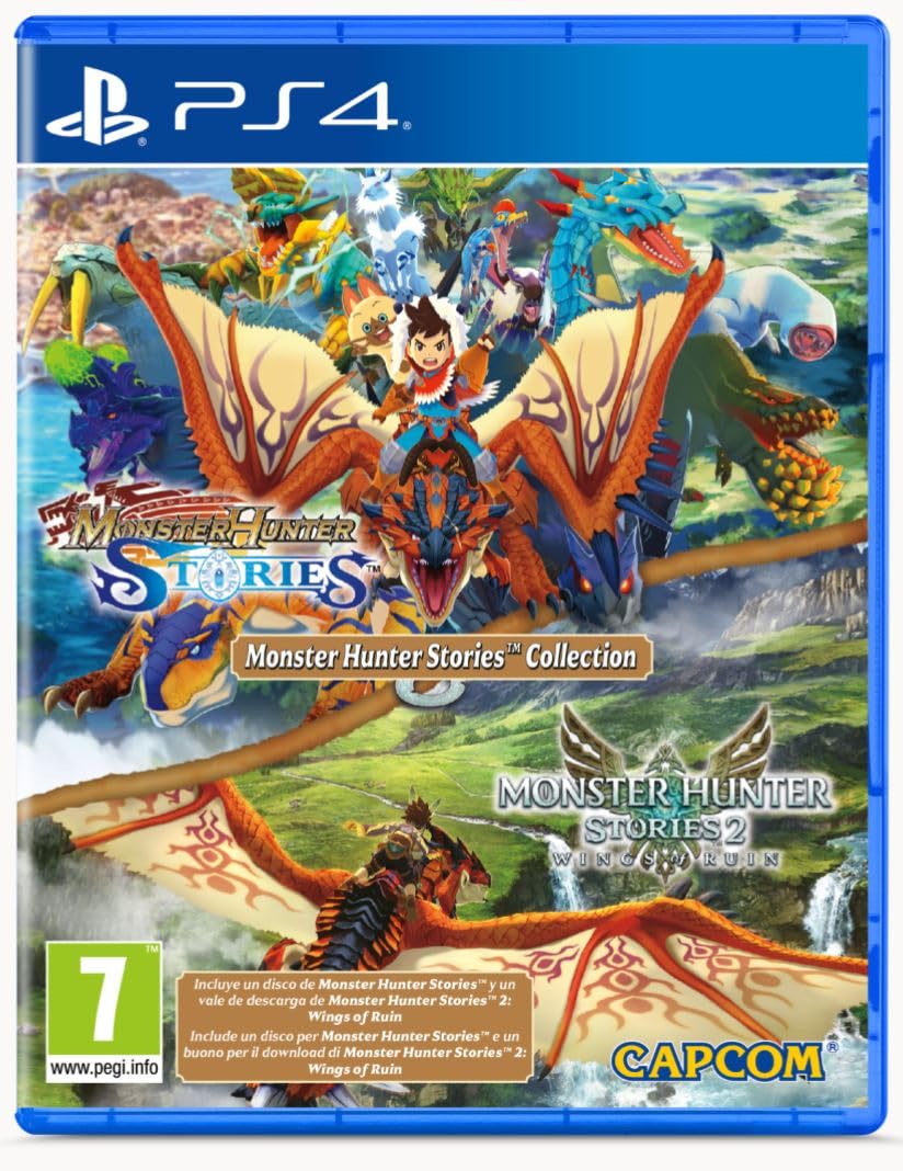 Monster Hunter Stories Collection PS4 - PAL ESP - Nuevo