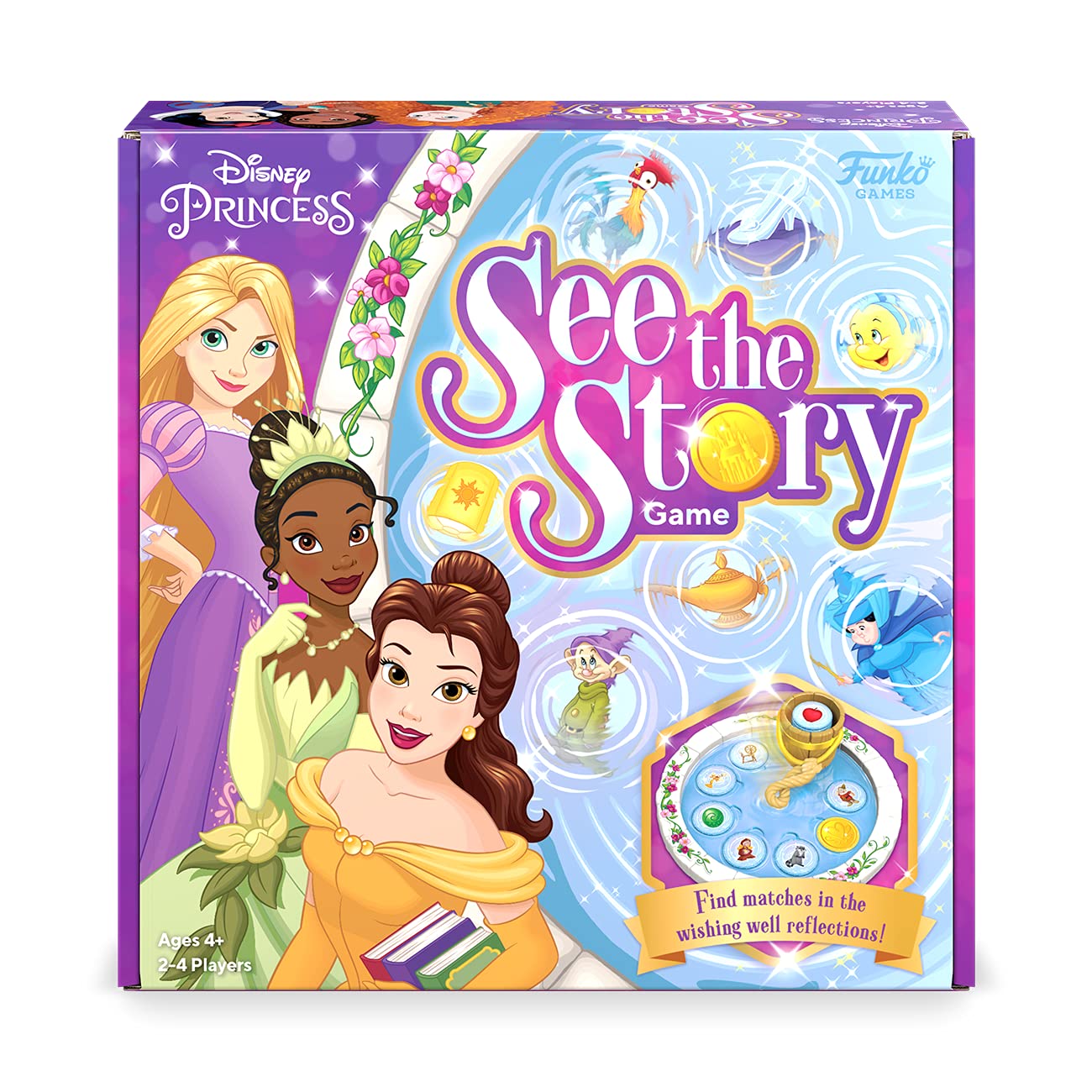 Juego De Tablero Funko Games Disney Princess See The Story #53754