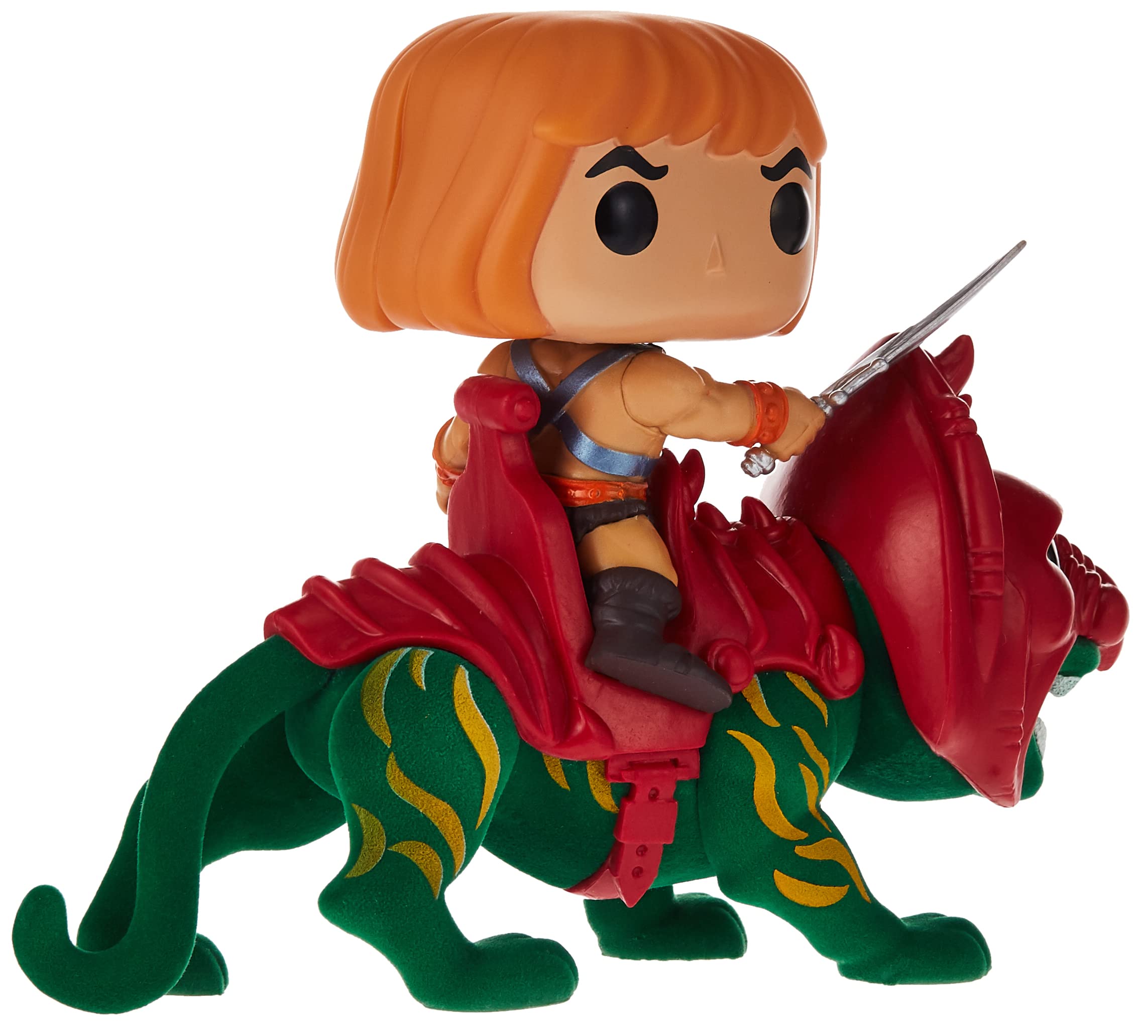 Funko Pop! Ride Deluxe: Masters Of The Universe - He-Man On Bc - Afelpado - Masters Del Universo - Figura De Vinilo Coleccionable - Idea De Regalo- Mercancia Oficial - Juguetes Para NiñOs Y Adultos