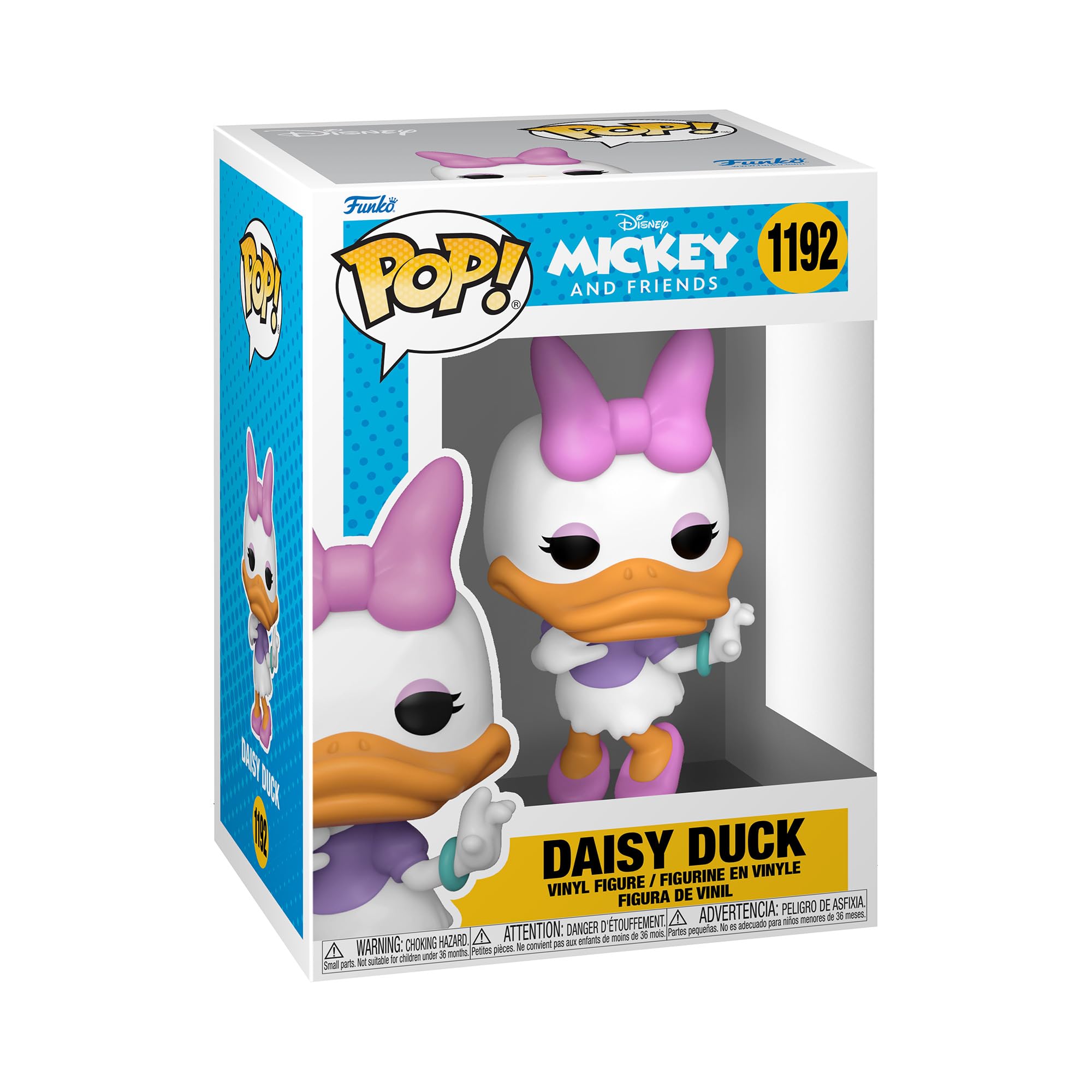Funko Pop! Disney: Classics - Daisy Duck - Figura De Vinilo Coleccionable - Idea De Regalo- Mercancia Oficial - Juguetes Para NiñOs Y Adultos - MuñEco Para Coleccionistas Y ExposicióN