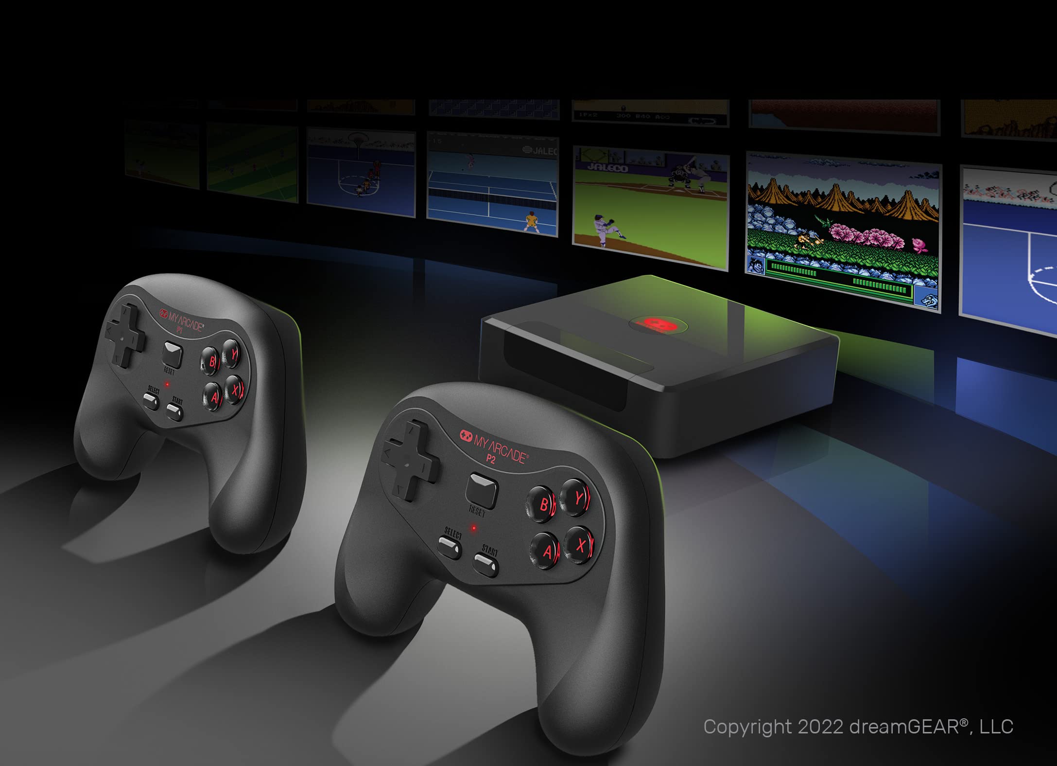 My Arcade Gamestation Wireless Hd, éXitos De Data East & Jaleco Incluidos Y 250 Juegos Retro