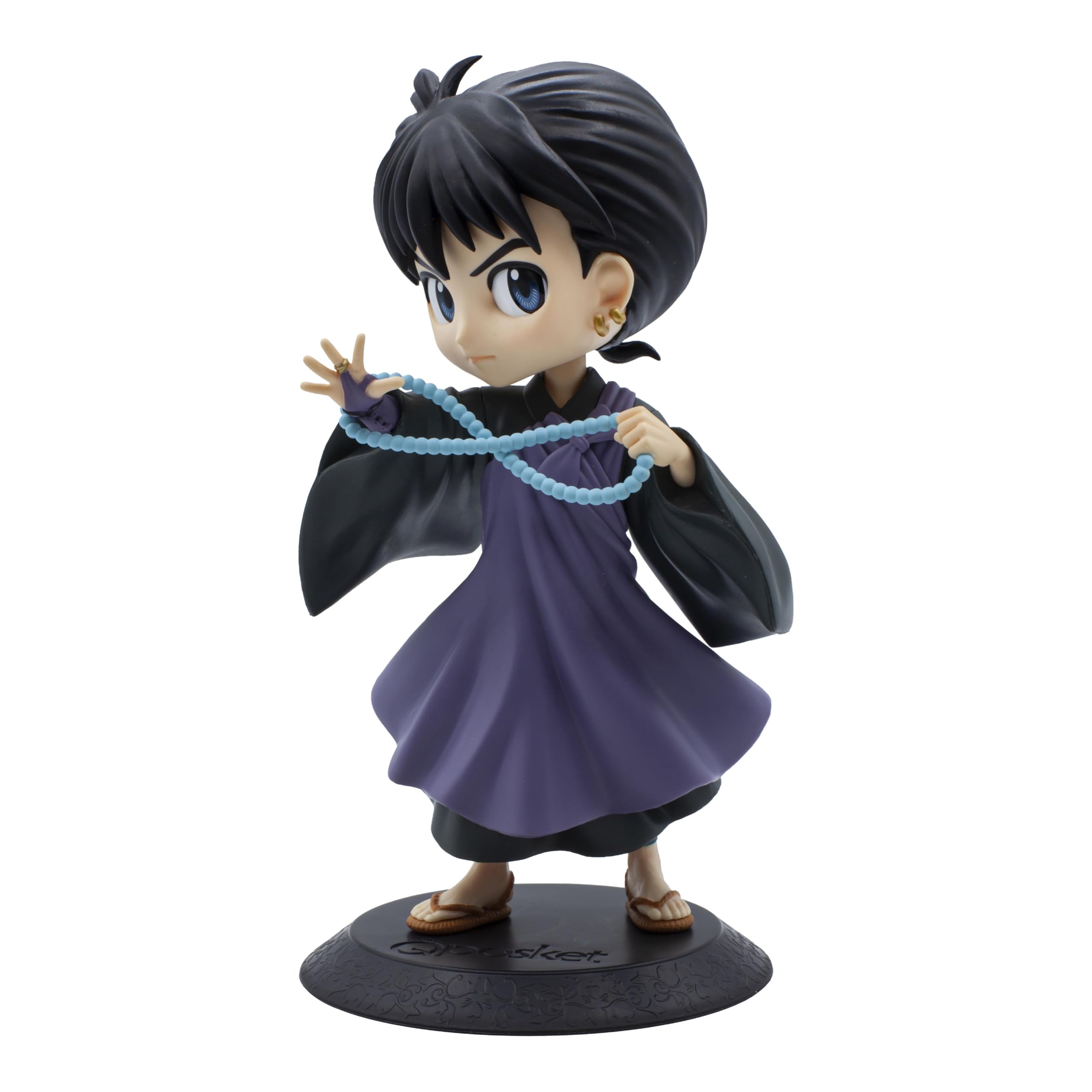 Banpresto Figura Q Posket Miroku Inuyasha, 14 Cm Multicolor Bp88123