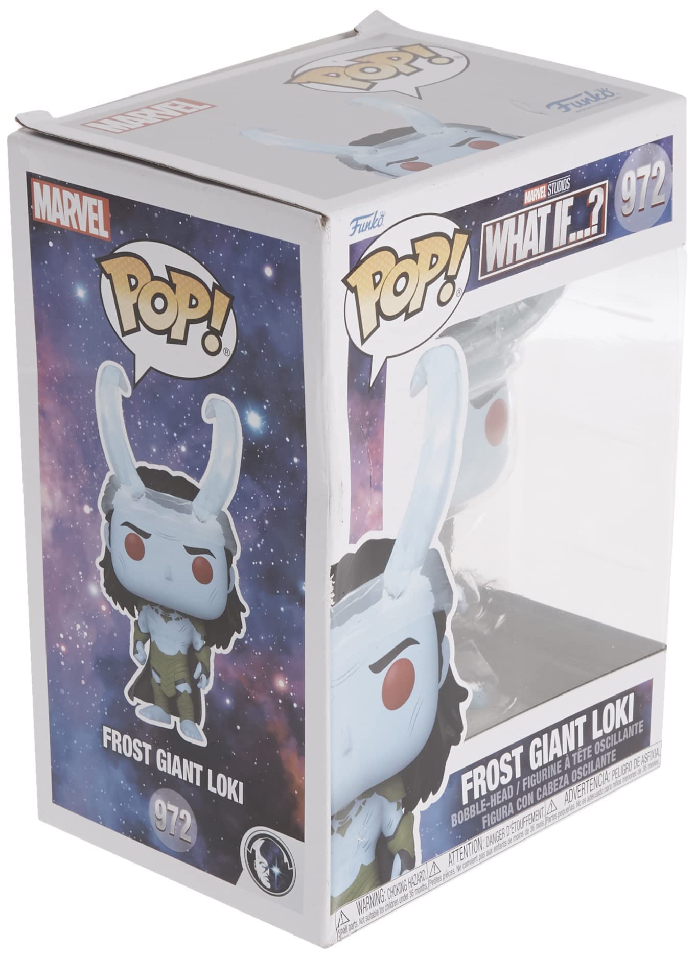Funko Pop! Marvel - The Prince - What If - Frost Giant Loki - Marvel What If - Figura De Vinilo Coleccionable - Idea De Regalo- Mercancia Oficial - Juguetes Para NiñOs Y Adultos - Tv Fans