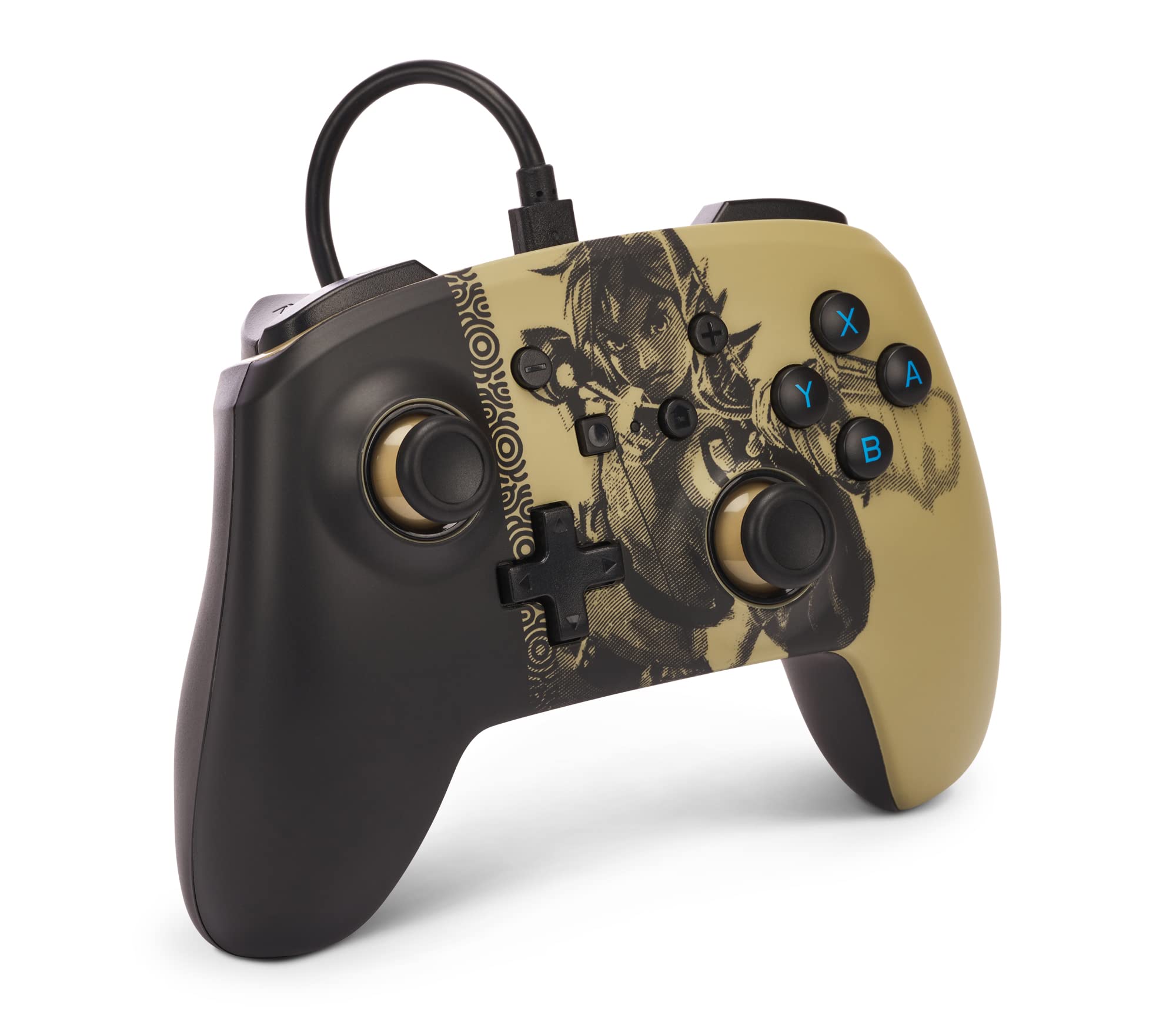 Manette filaire améliorée PowerA pour Nintendo Switch - Ancient Archer