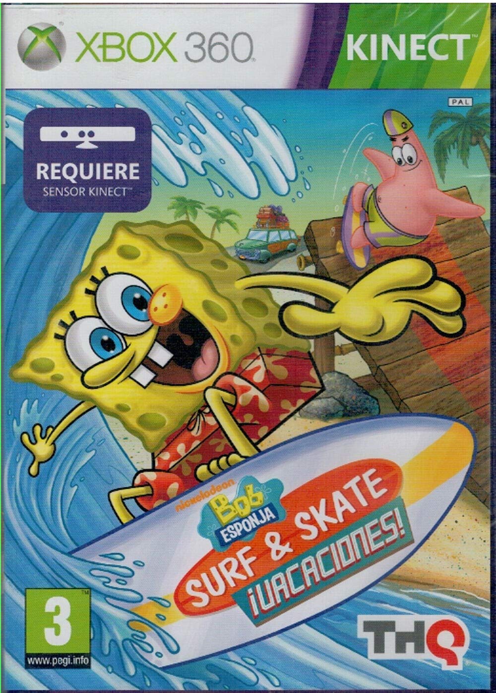 Bob Esponja Surf & Skate: ¡Vacaciones!